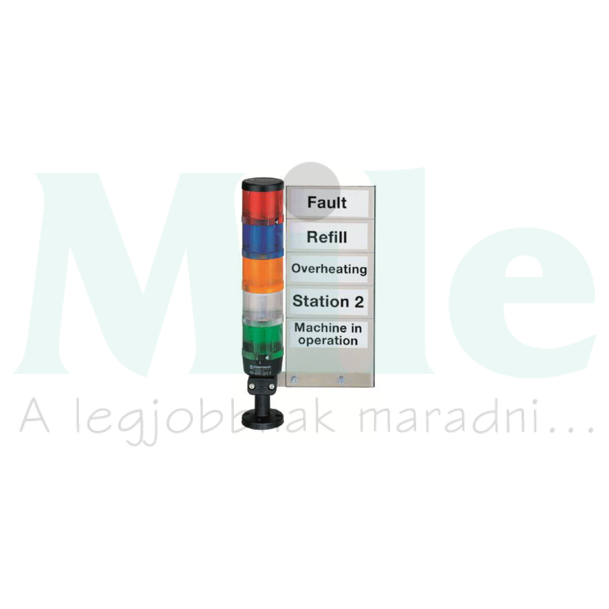 Felirati tábla jelzőmodulhoz WERMA