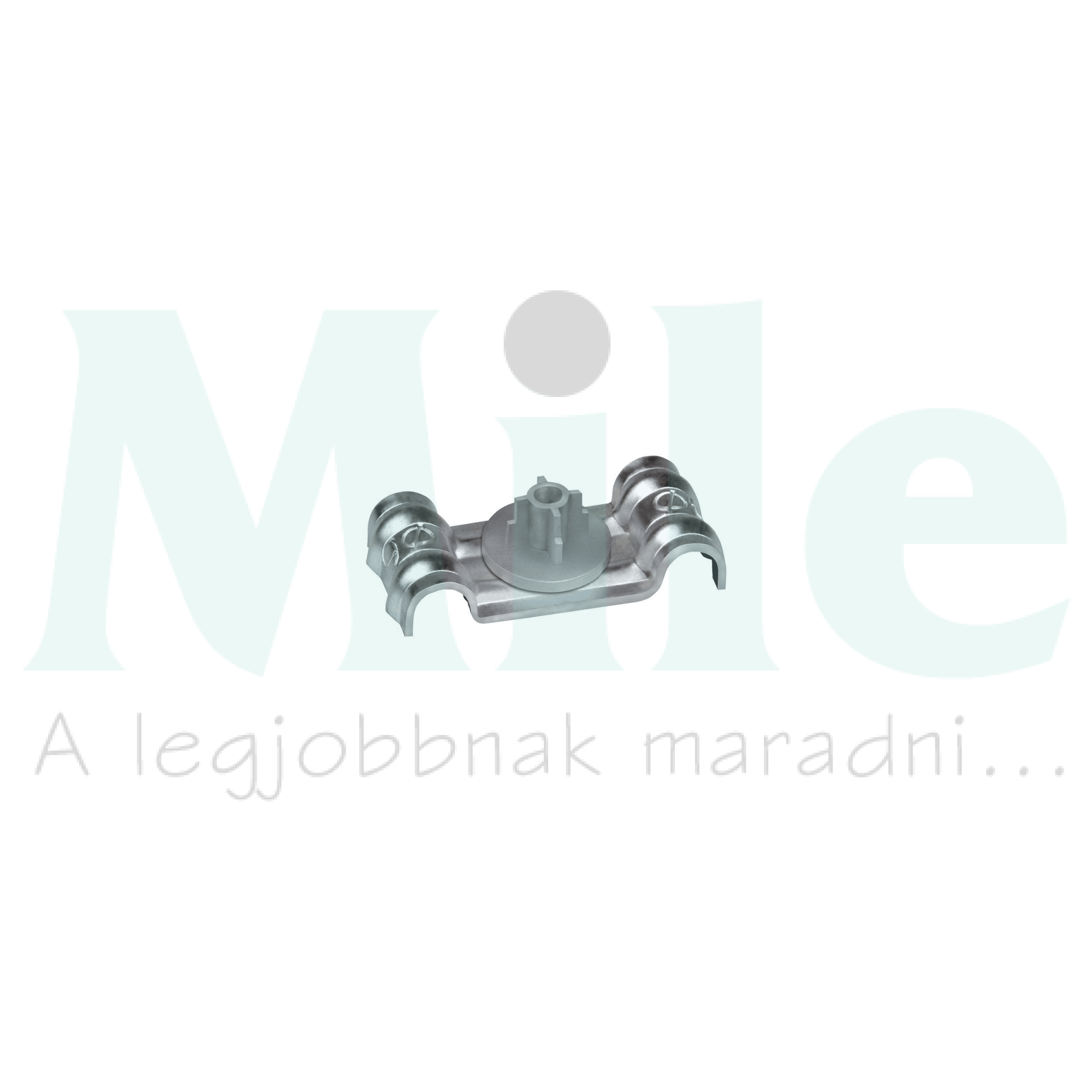 Fém bilincs dupla félköríves tűzálló lőhető 2-kábel/cső 20mm-átmérő egyrészes acél DFT CELO