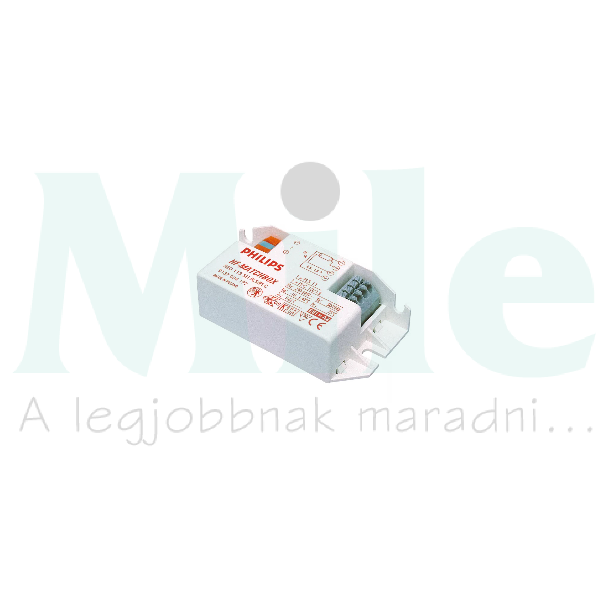Fénycső előtét hidegindítású elektronikus 230-240V HF-M RED 124 SH TL/TL5/PL-L 230-240V Philips