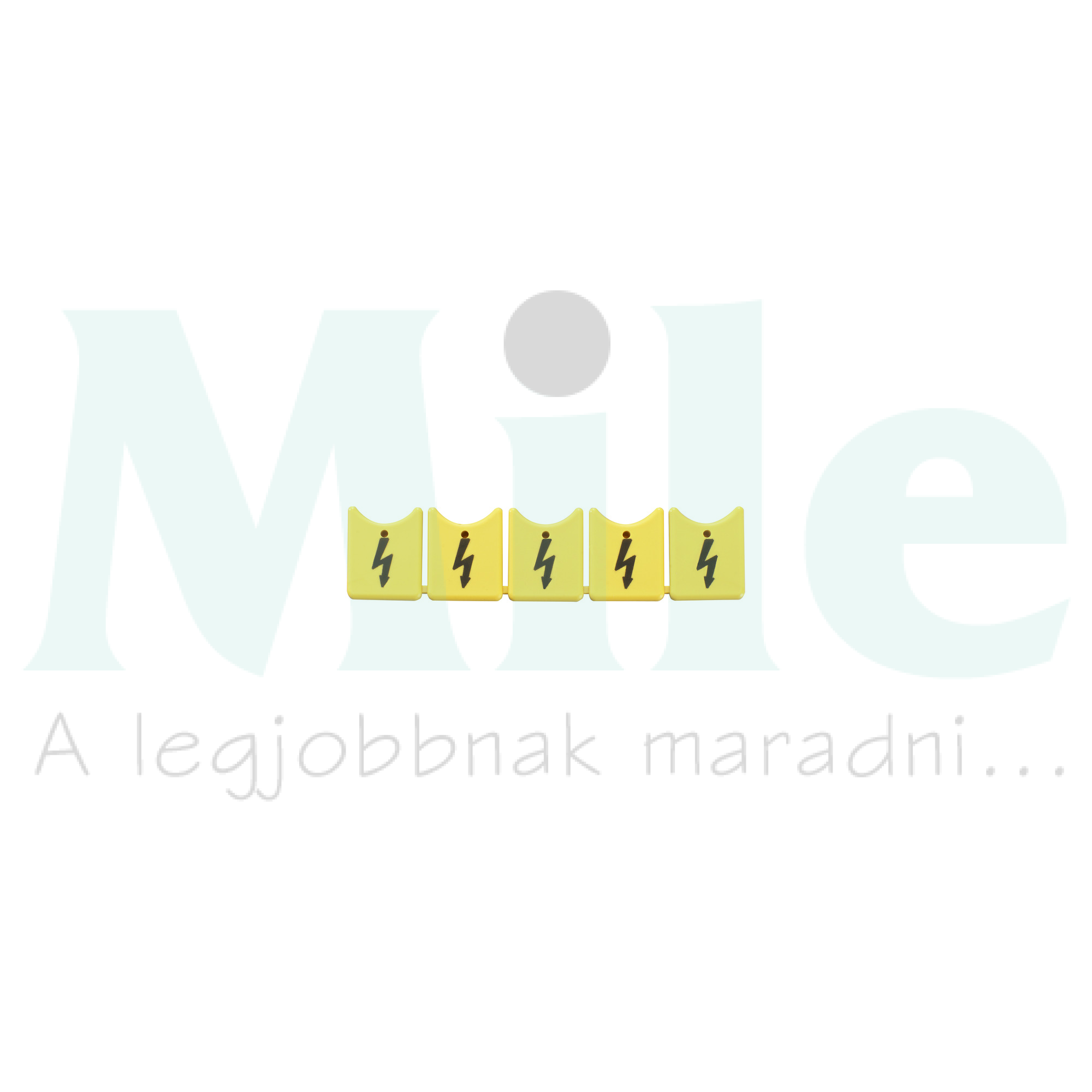 Figyelmeztető fedél fedél, burkolat ZAD 6/5 Weidmüller