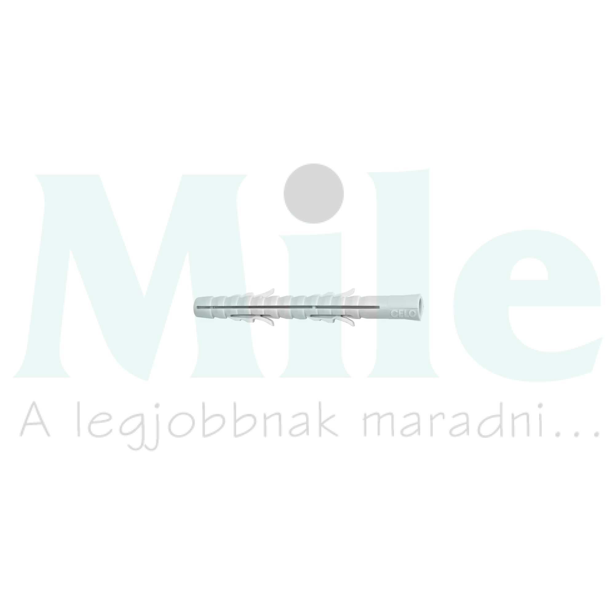 Dübel univerzális extra hosszú nejlon 10mmd-furat 90mm x 6-7mm-csavarátmérőhöz műanyag FL CELO