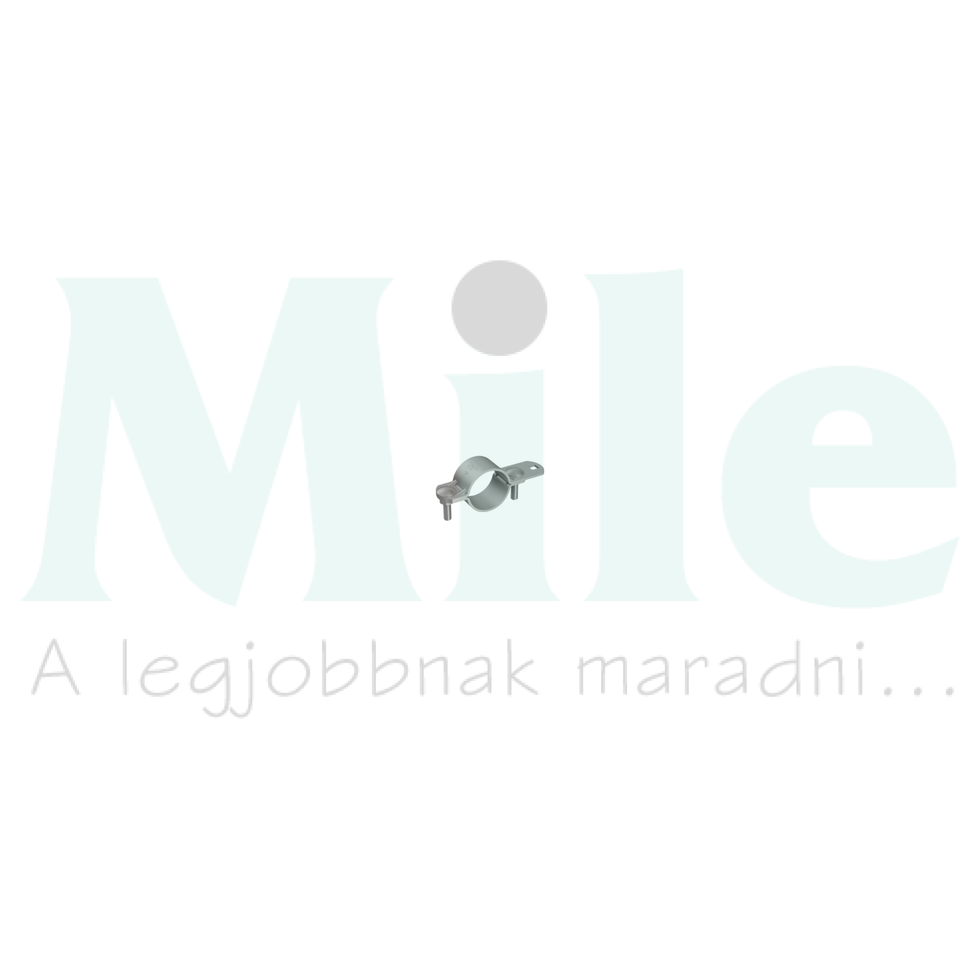 Földelő-csőbilincs nemesacél V2A 2