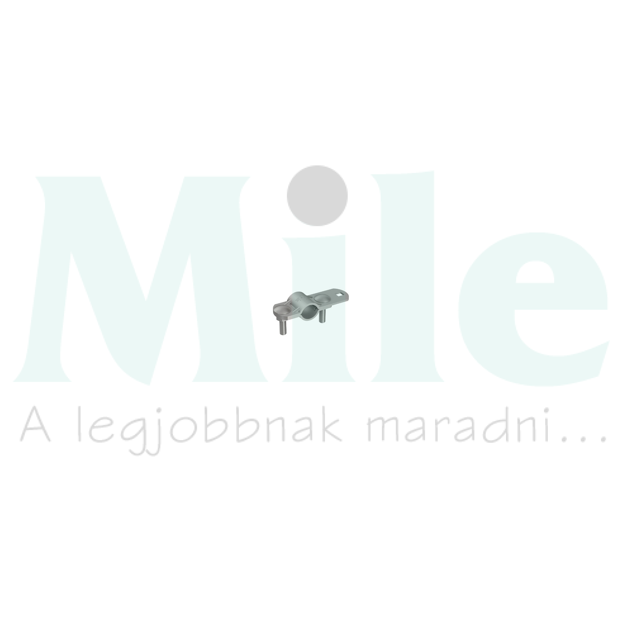 Földelő-csőbilincs nemesacél V2A 3/4