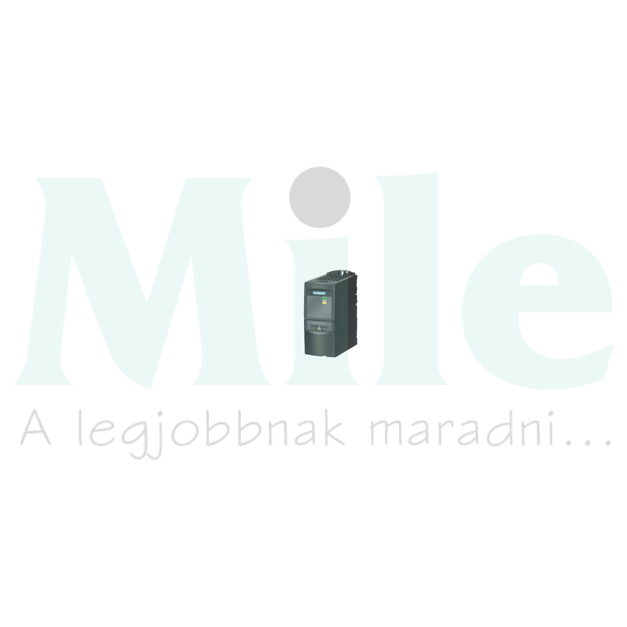 Frekvenciaváltó 1F 200-240V/be 3F 240V/max.ki 0.37kW IP20 MICROMASTER SIEMENS