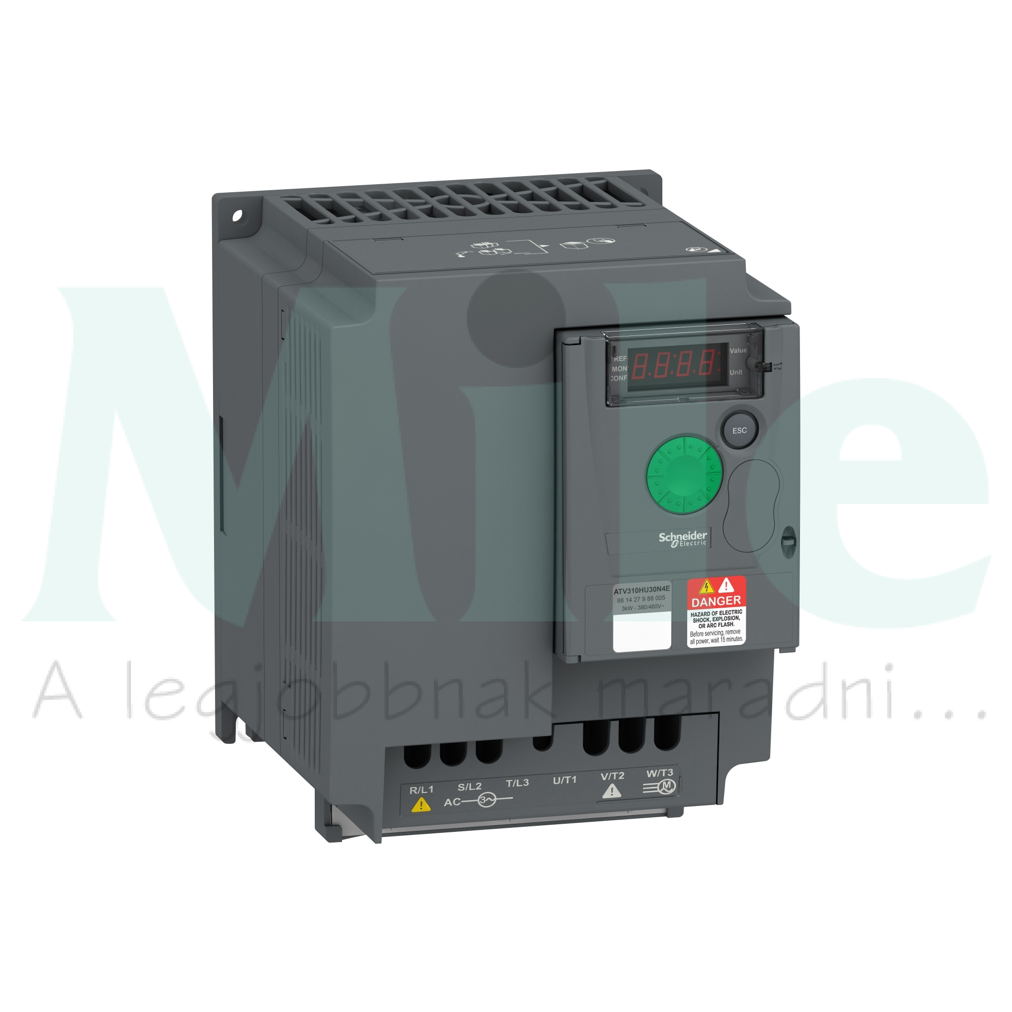 Frekvenciaváltó 3F 380-460V/be 3F 460V/max.ki 3kW IP20 Easy Altivar310 Schneider