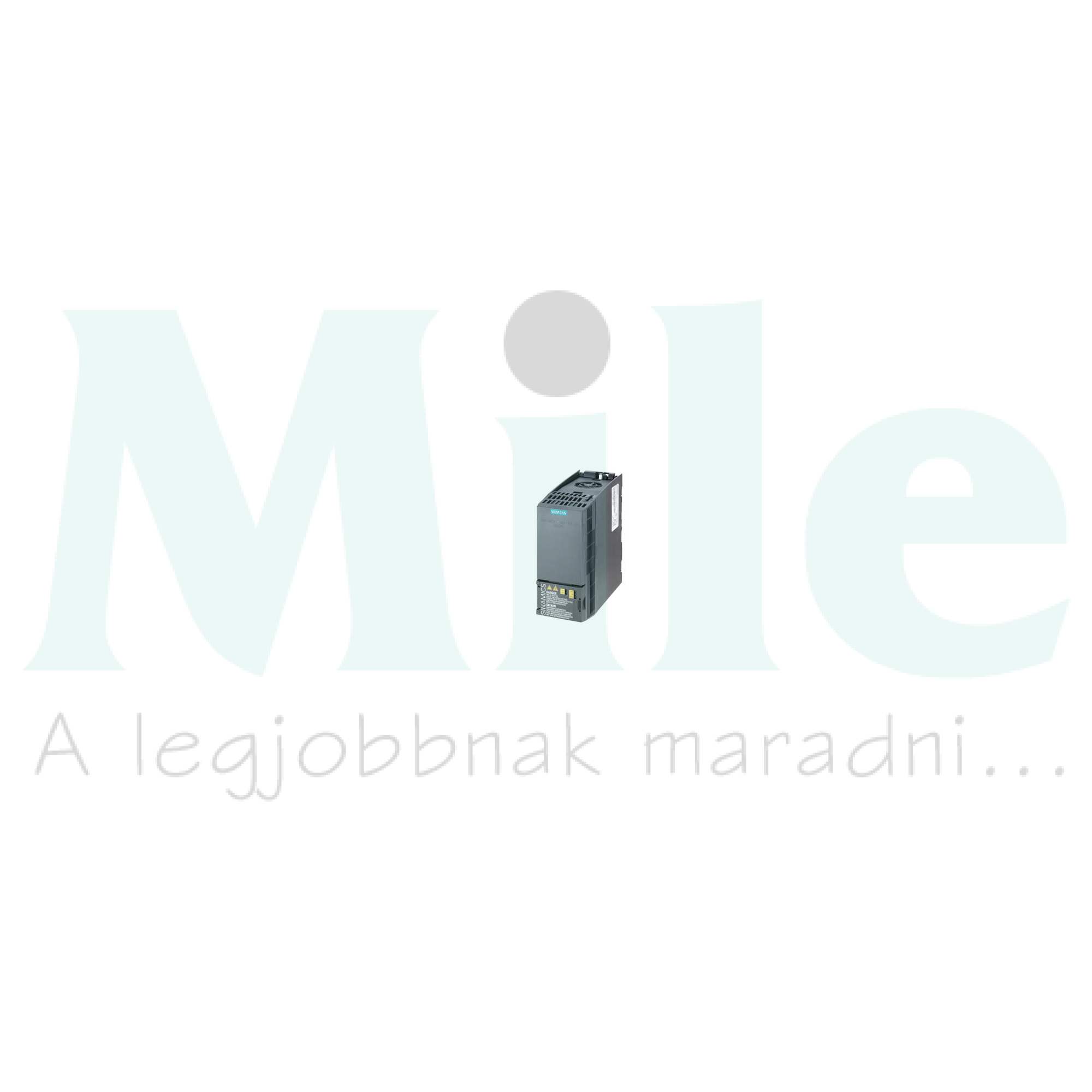 Frekvenciaváltó 3F 380-480V/be 3F 0.55kW IP20 SINAMICS G120C SIEMENS