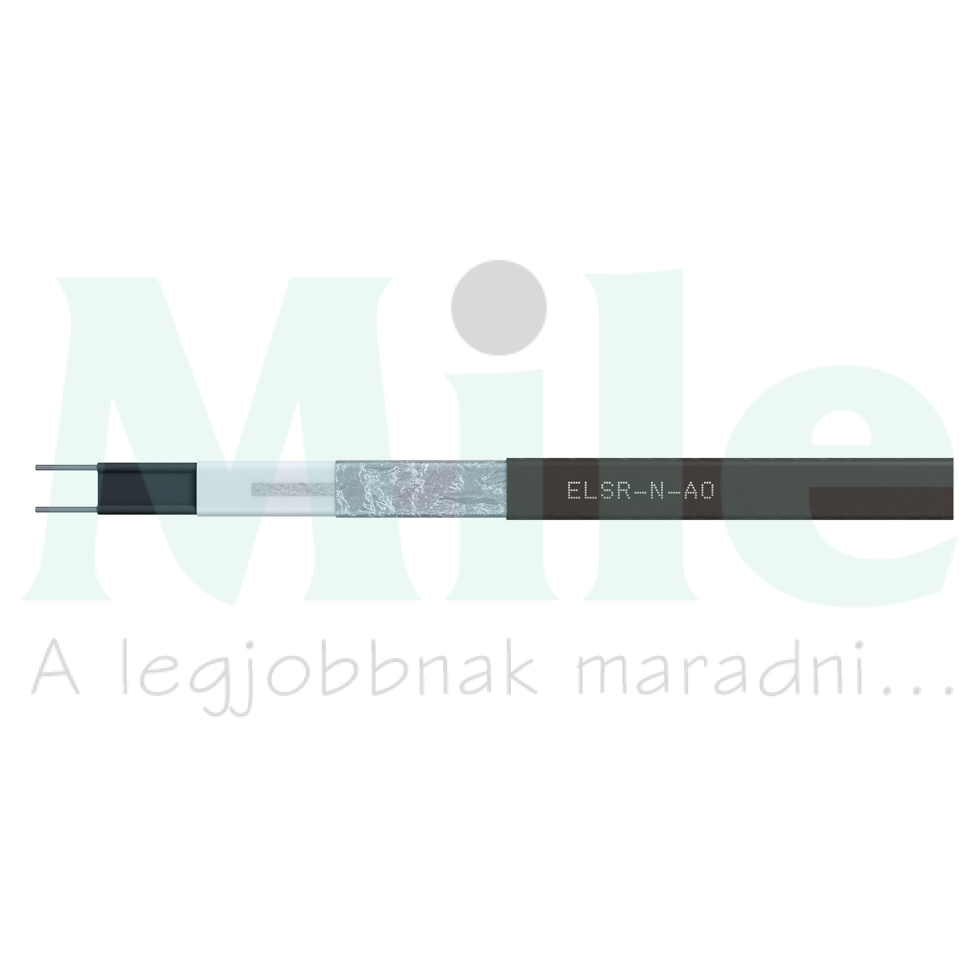 Fűtőkábel alufólia árnyékolással (Ex) párhuzamos önszabályozó 20W/m 230V 80°Cmax. ELSR ELTHERM