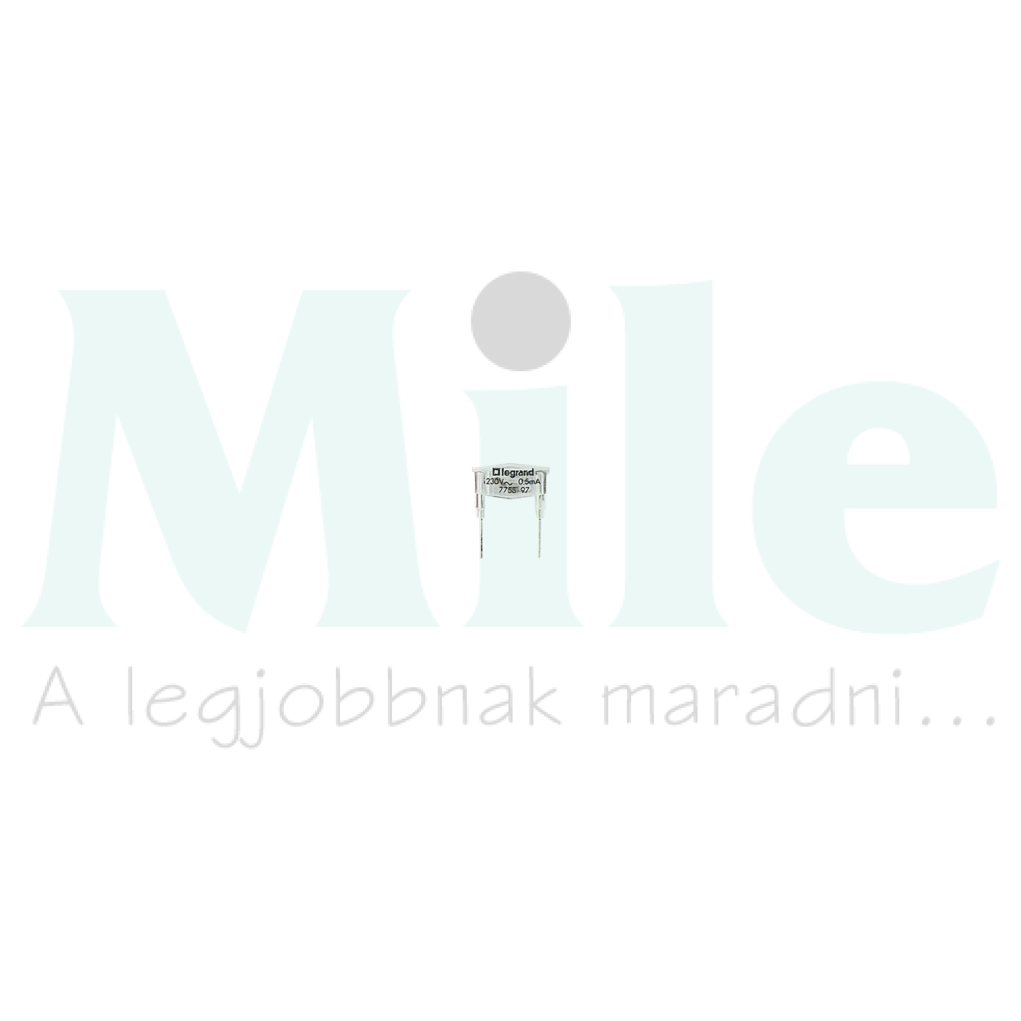 Galea glimm jellzőizzó 230V 0,5mA zöld LEGRAND