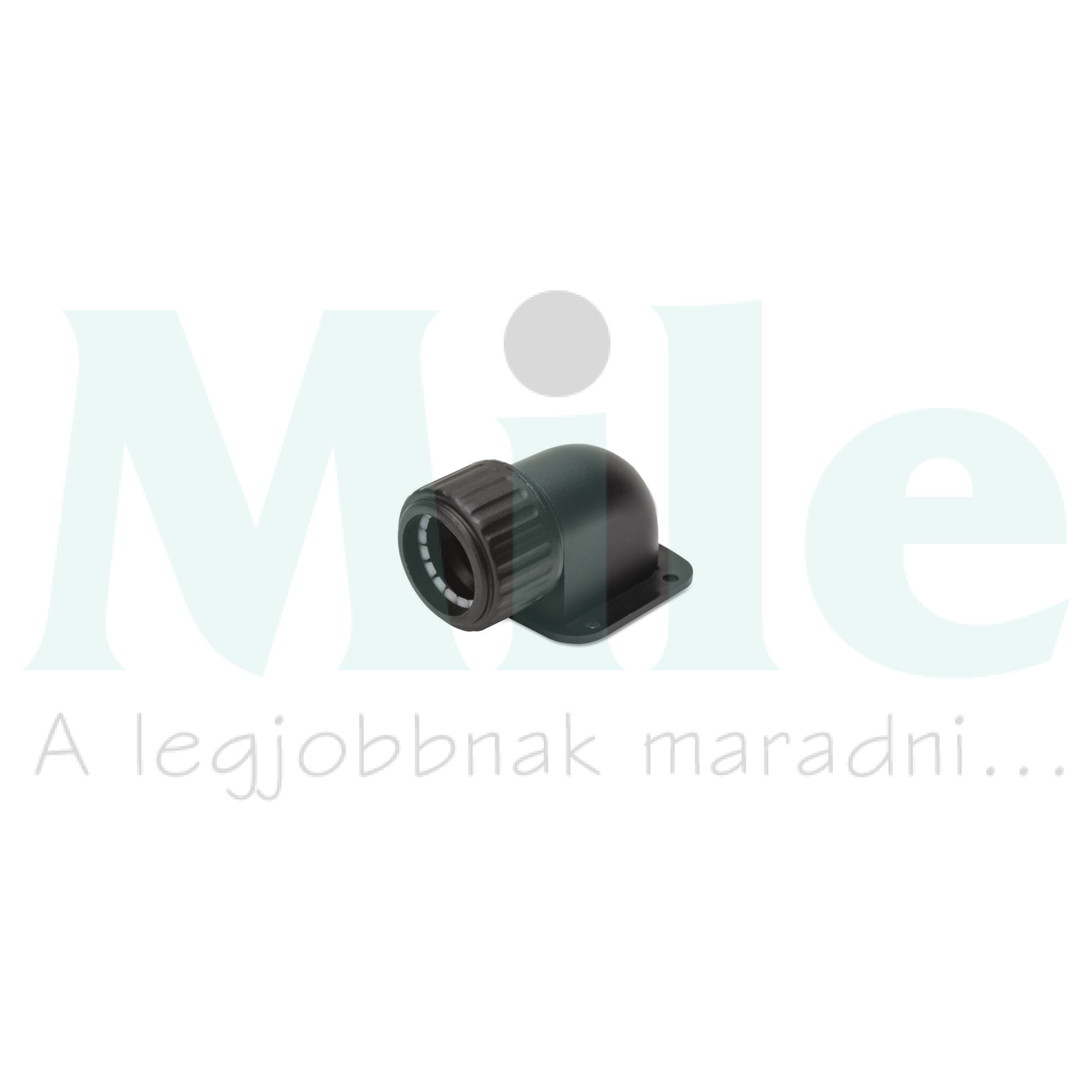 Gégecső tömszelence 50mm-átmérő 90°-os könyök IP54 fekete poliamid (PA) SFL 50 FEK HFT Dietzel