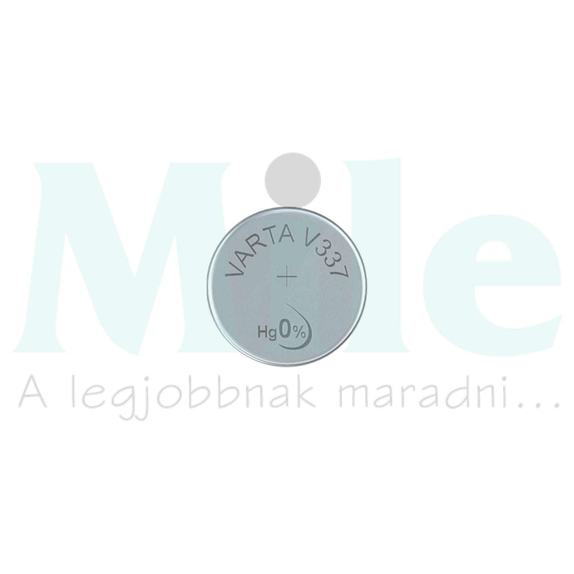 Gombelem V337 1.55V ezüst-oxid gombelem VARTA
