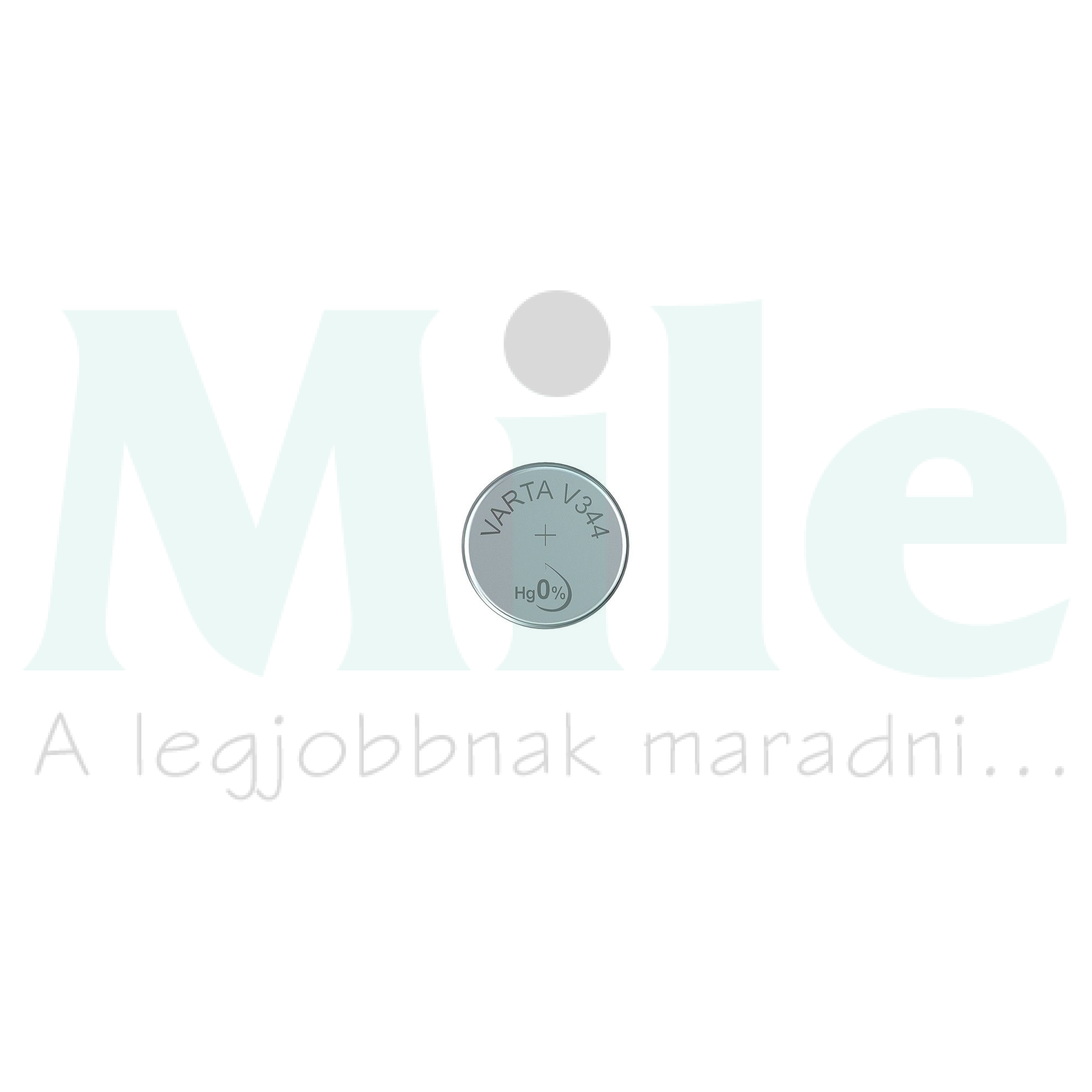 Gombelem V344, SR42 1.55V ezüst-oxid SR42 gombelem VARTA