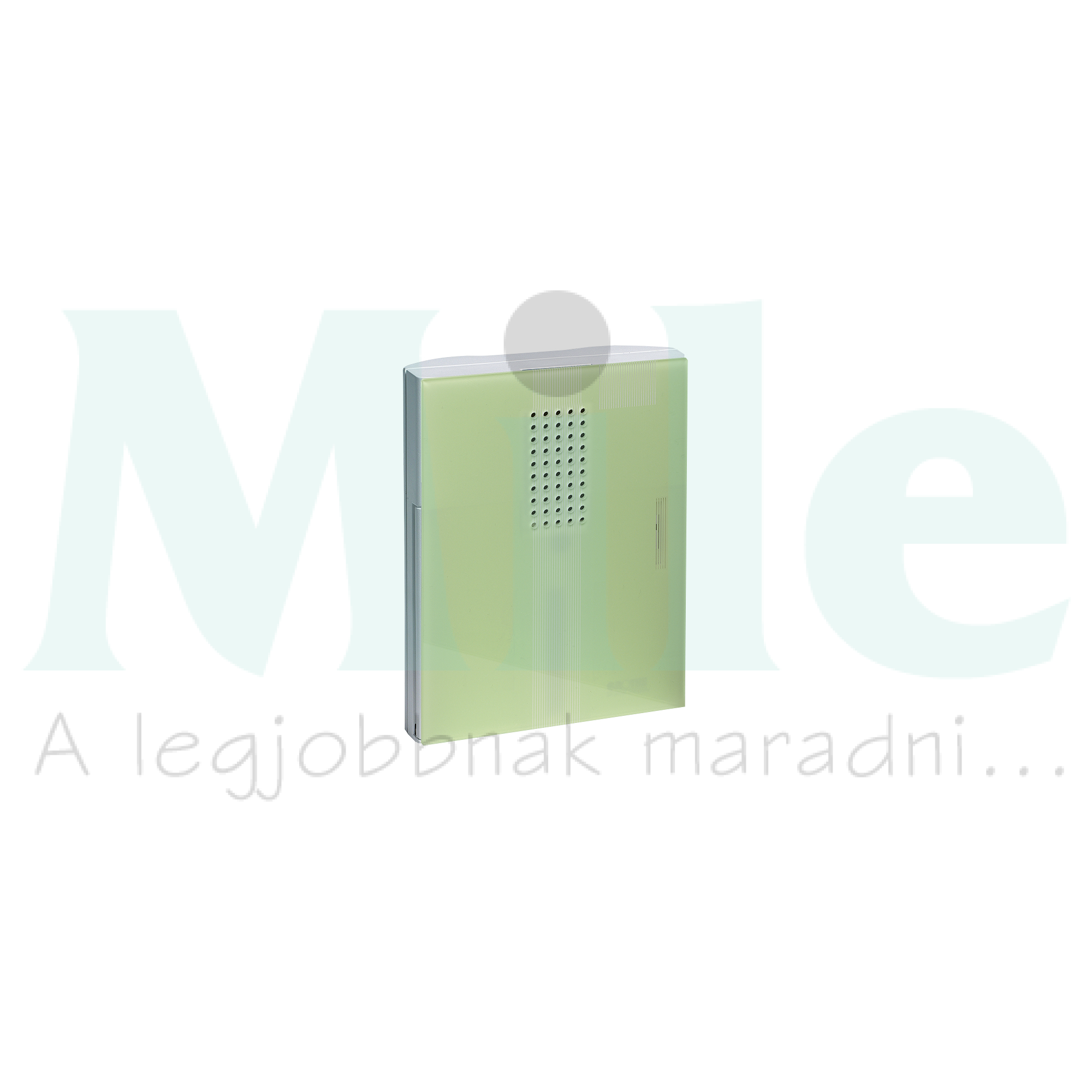 Dallamcsengő vezetékes 3dallam  4x1,5VLR14/C(nélkül) zöld 86dB műanyag CROMA 50 gn GROTHE