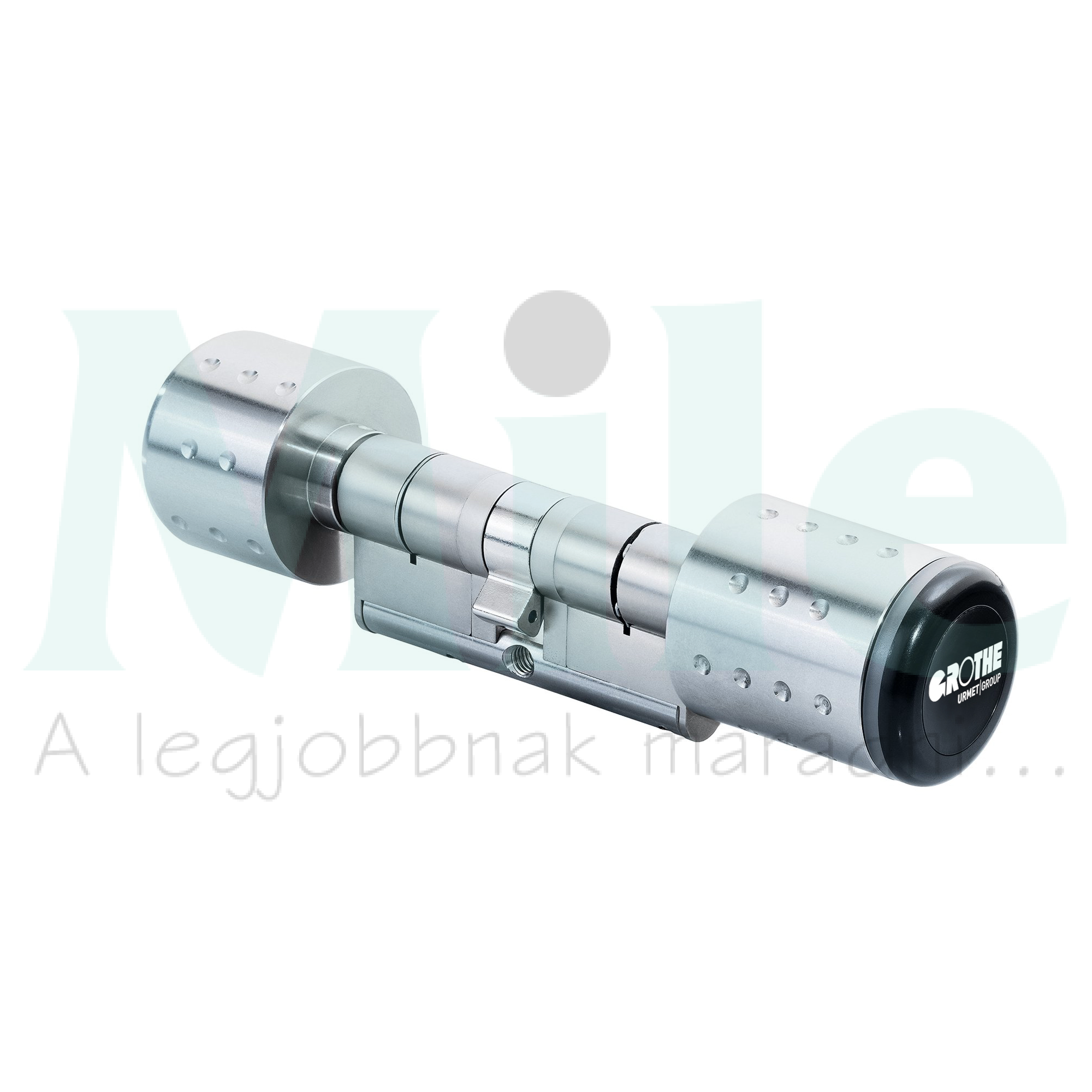 Elektromos cilinderzár CR2/Li-elemes APP/25ajtó/250felhasználó IP67 167mm  eLock 060/035 GROTHE