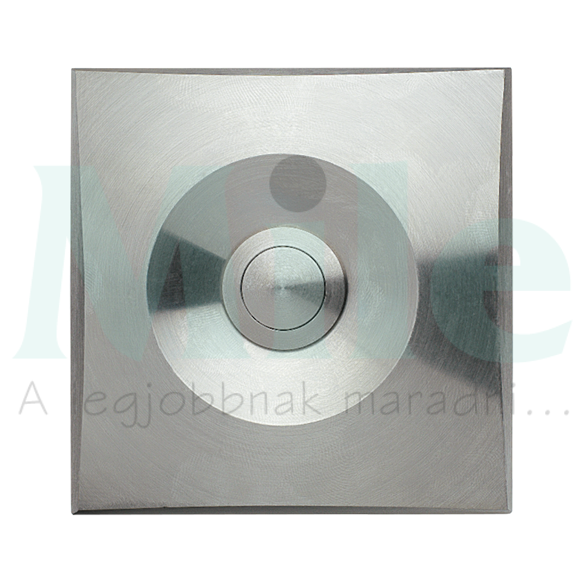 Csengőnyomó panel négyzetes 80x80x17mm 1-lakás falonkívüli nemesacél nemesacél ETA S 200 GROTHE
