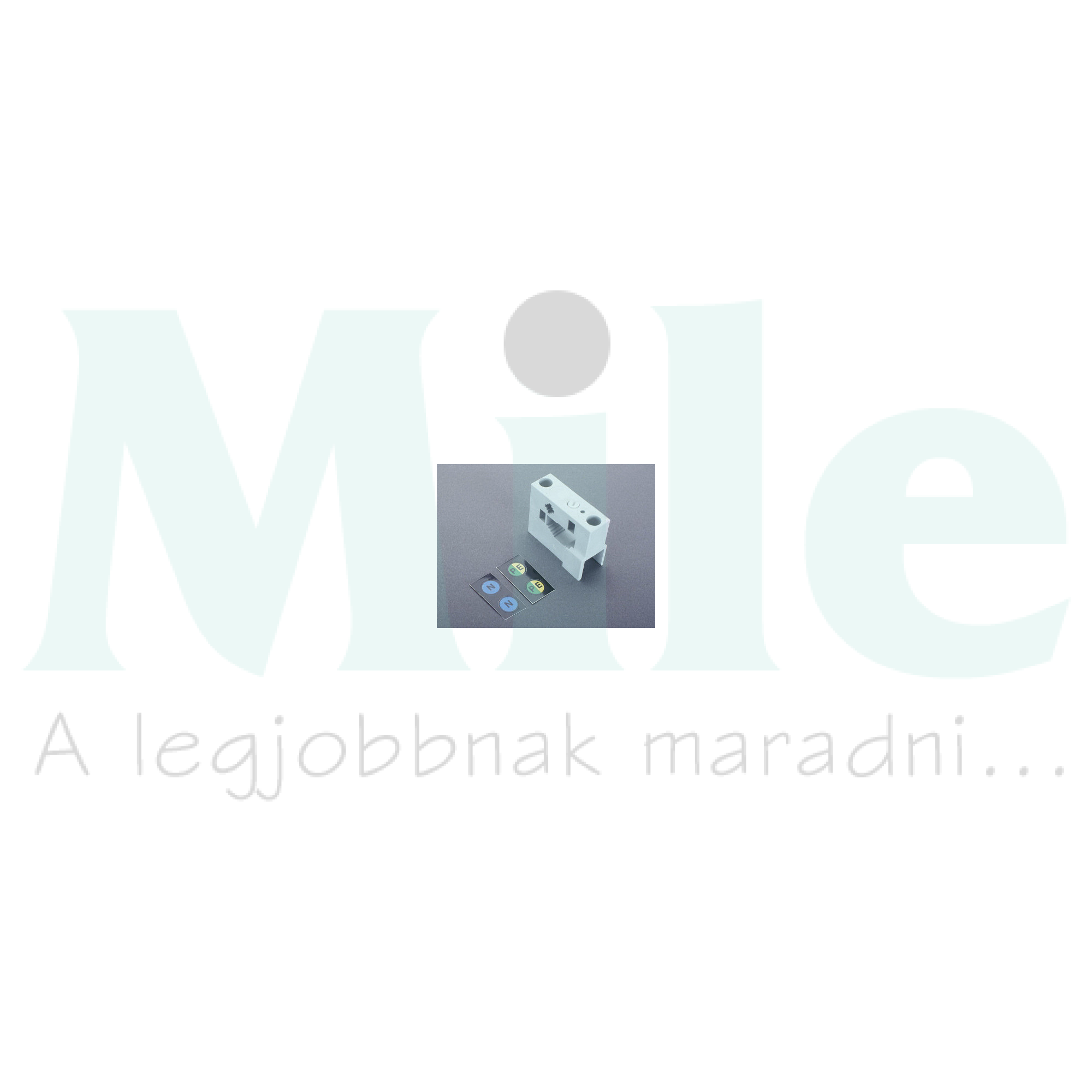 Gyüjtősíntartó 12-30x5-10mm sínhez PE/N 1P 60Classic Wöhner