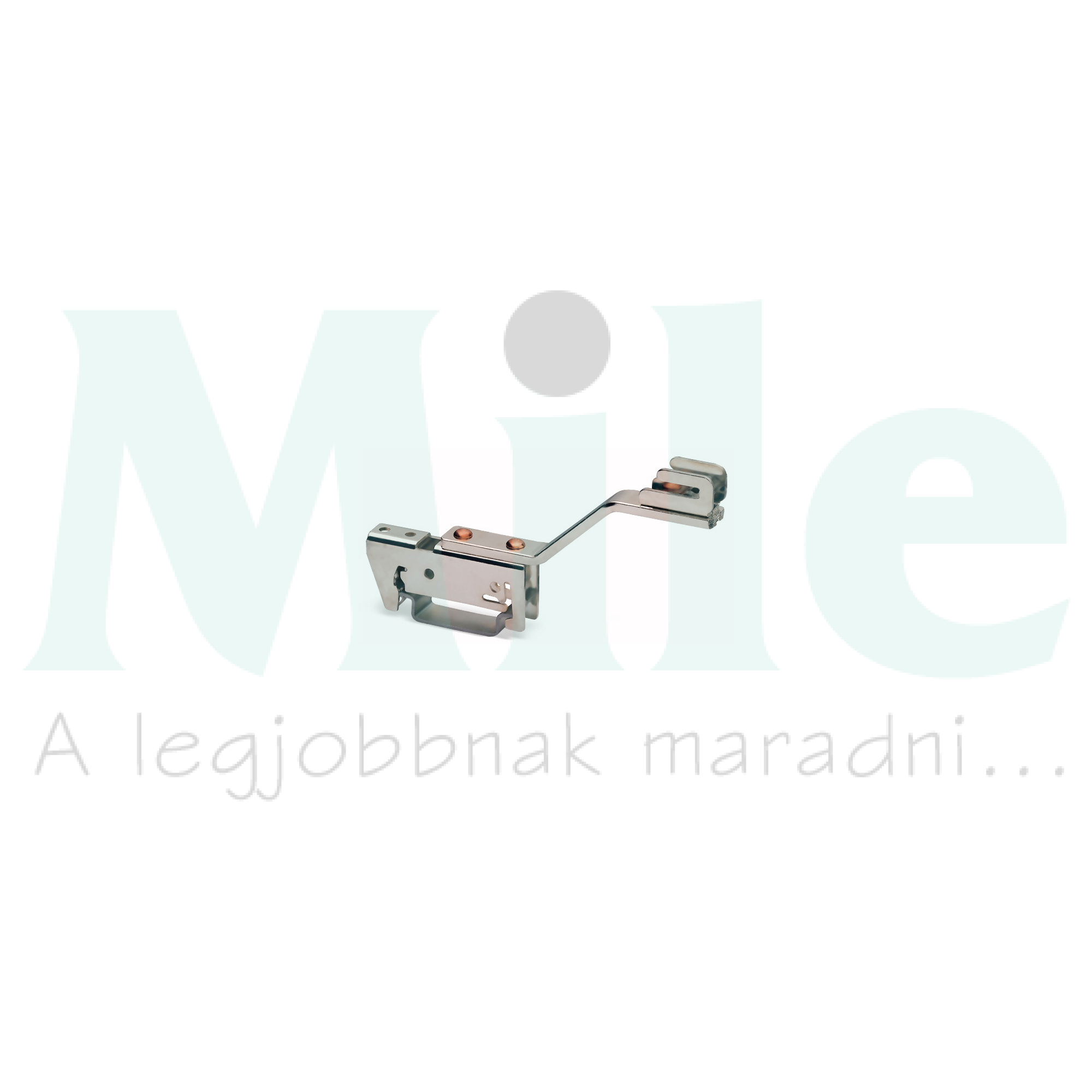 Gyűjtősíntartó DIN35-sínre Cu 10x3mm acél WAGO