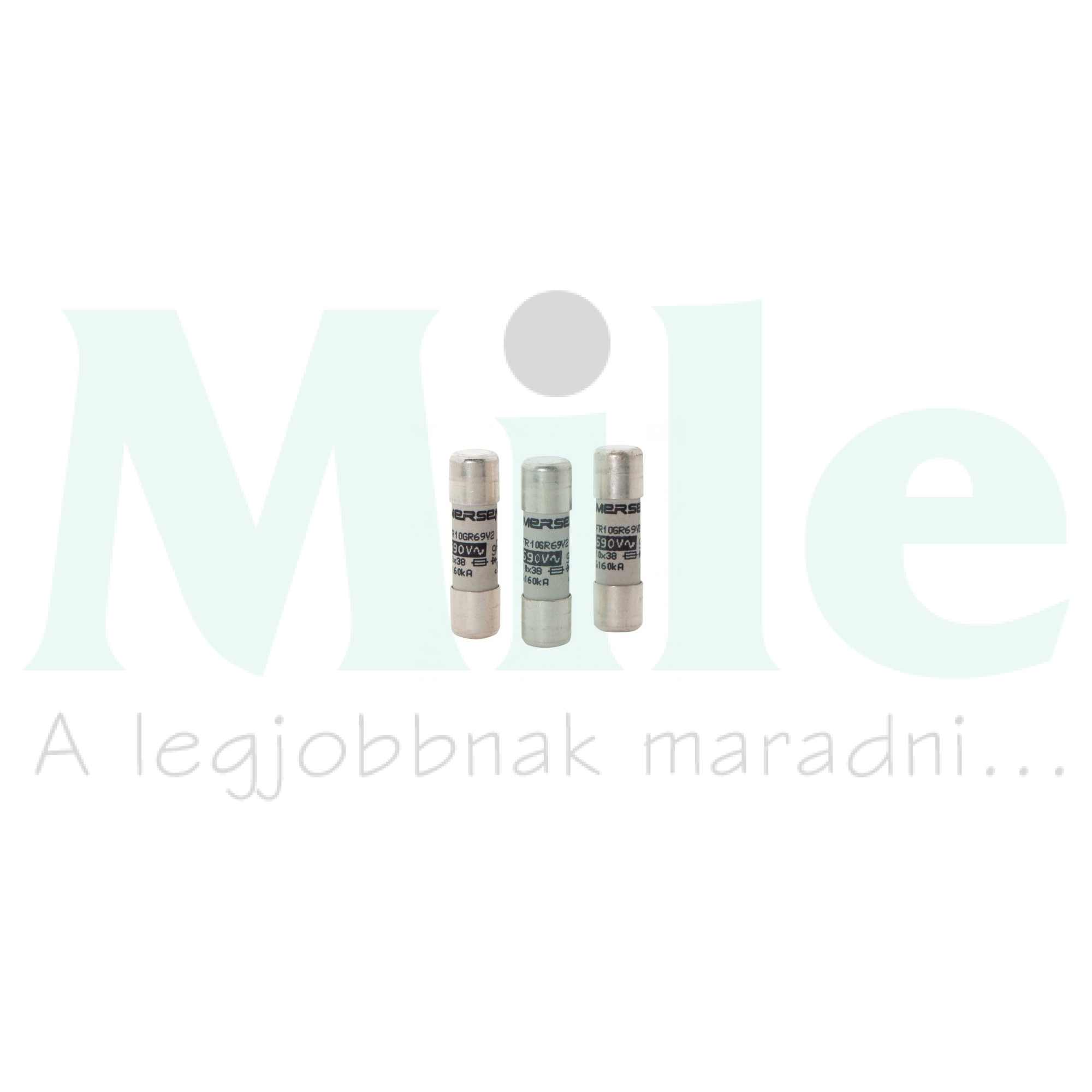 Hengeres biztosítóbetét gG 10x38mm 25A AC500/600V FR10GG50V25 MERSEN