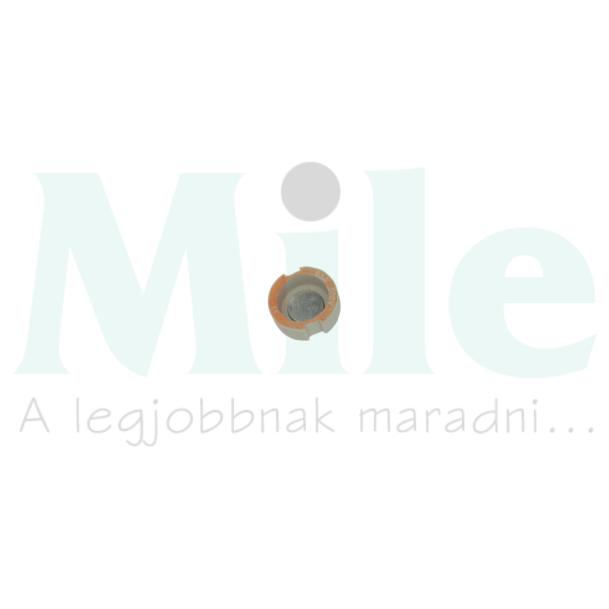 Illesztőgyűrű DIII-hoz E33 DIII 63A fekete-színkód MERSEN