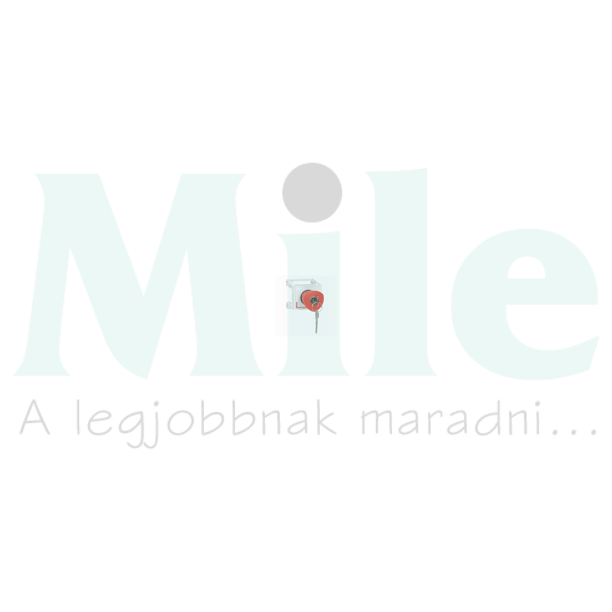 Installációs adapter 3TE 22,5mm furattal maszkos beépítéshez kalapsínre Lexic LEGRAND