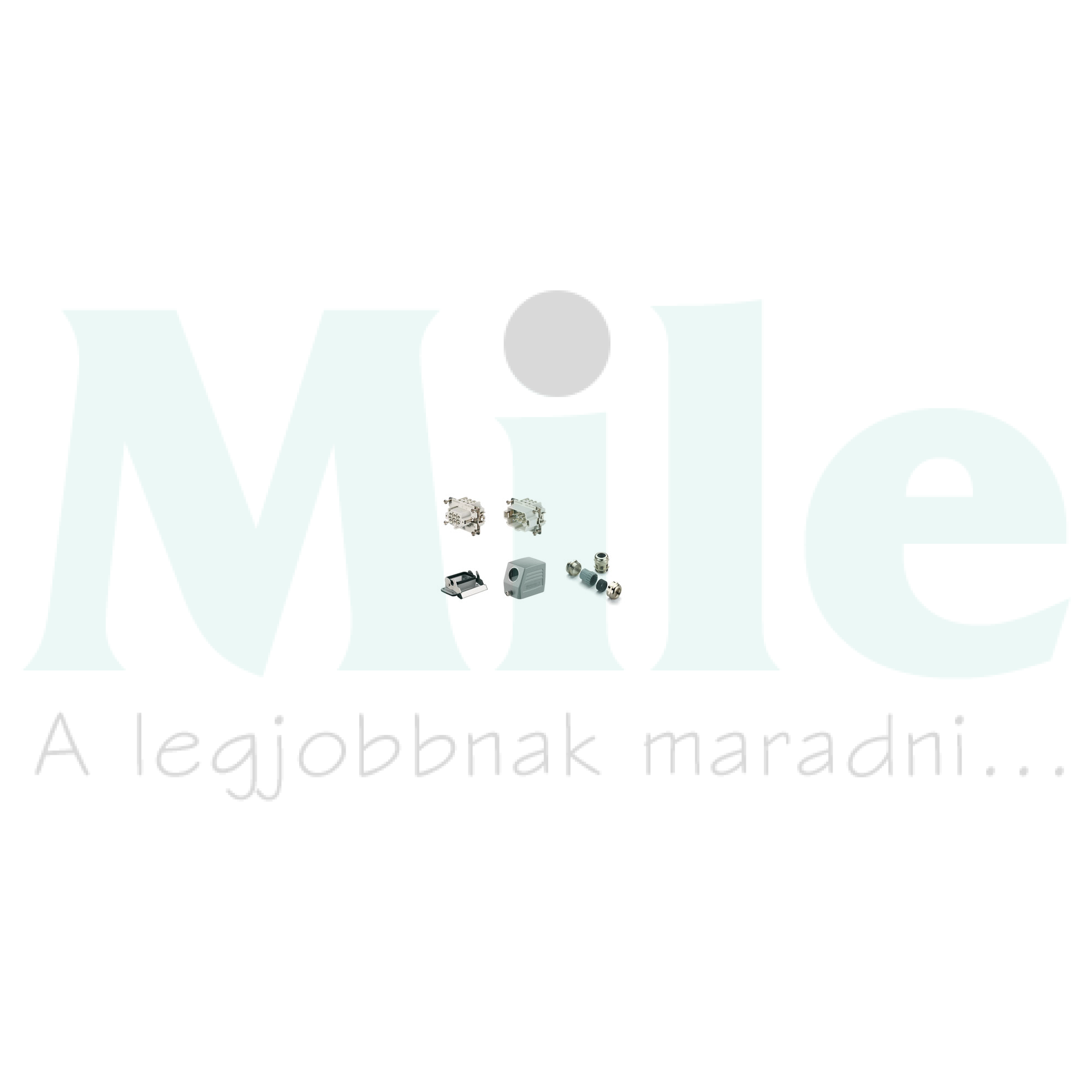 Ipari csatlakozó komplett készlet HDC-KIT-HE 06.100 Weidmüller