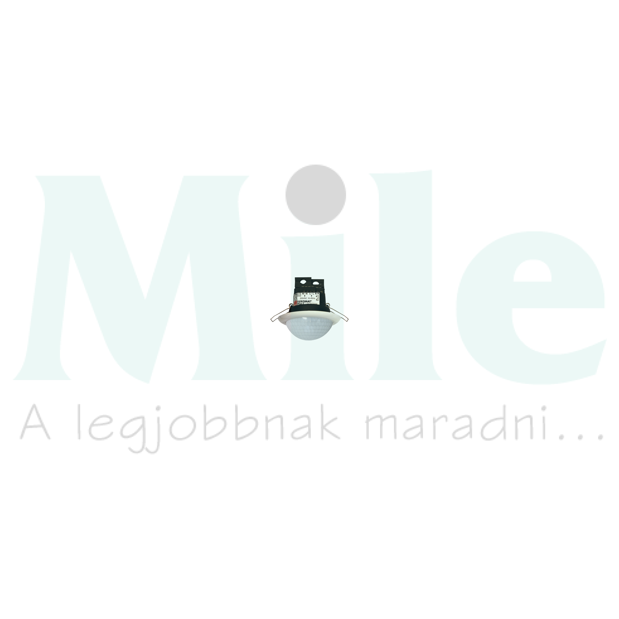 Jelenlétérzékelő slave álmennyezetbe 360° PIR 24m-érzékelésátmérő 230V fehér IP20 PD4-S-DE B.E.G.