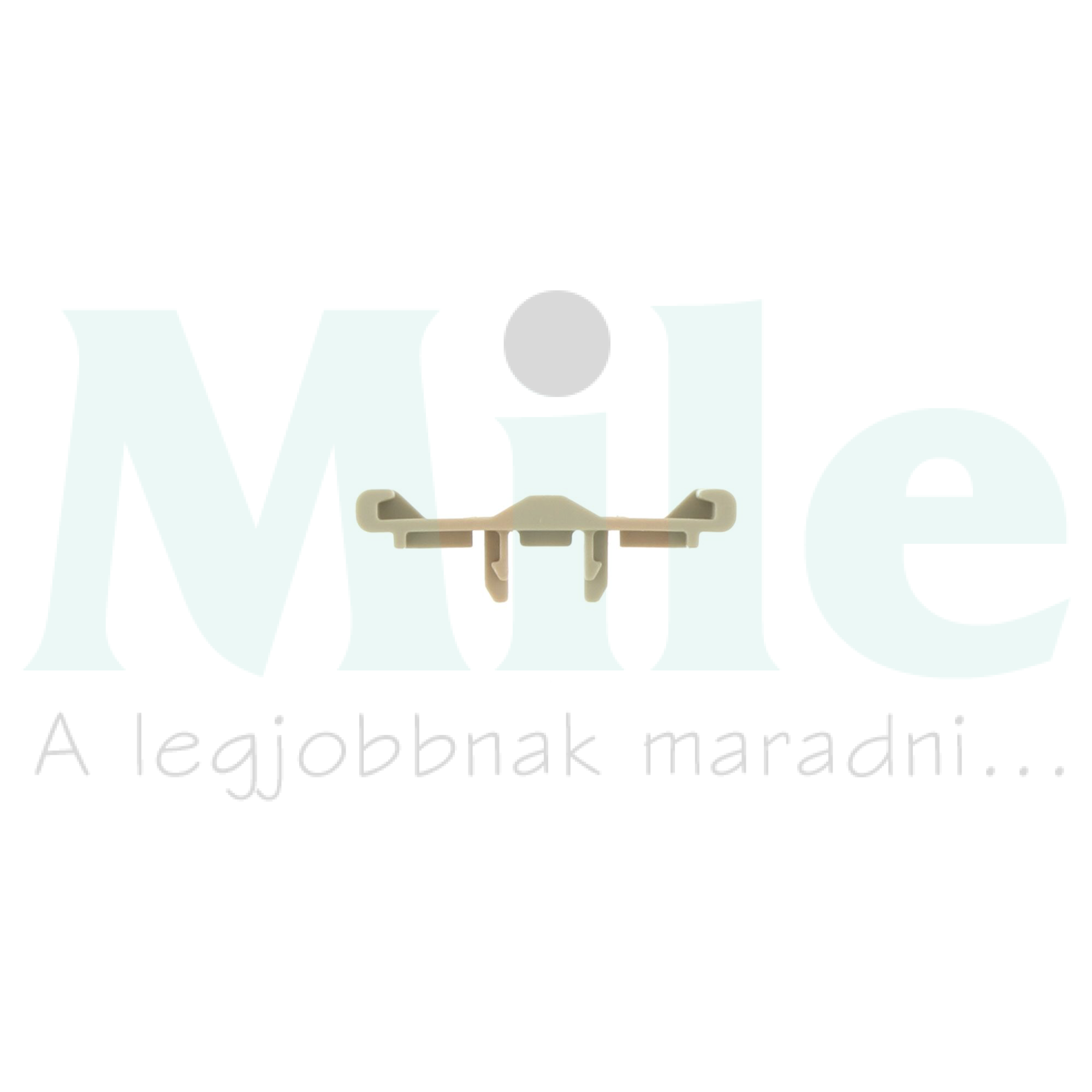 Jelölőtartó sorkapocshoz szürke műanyag 9.5mmx SchT 2 CONTA-CLIP