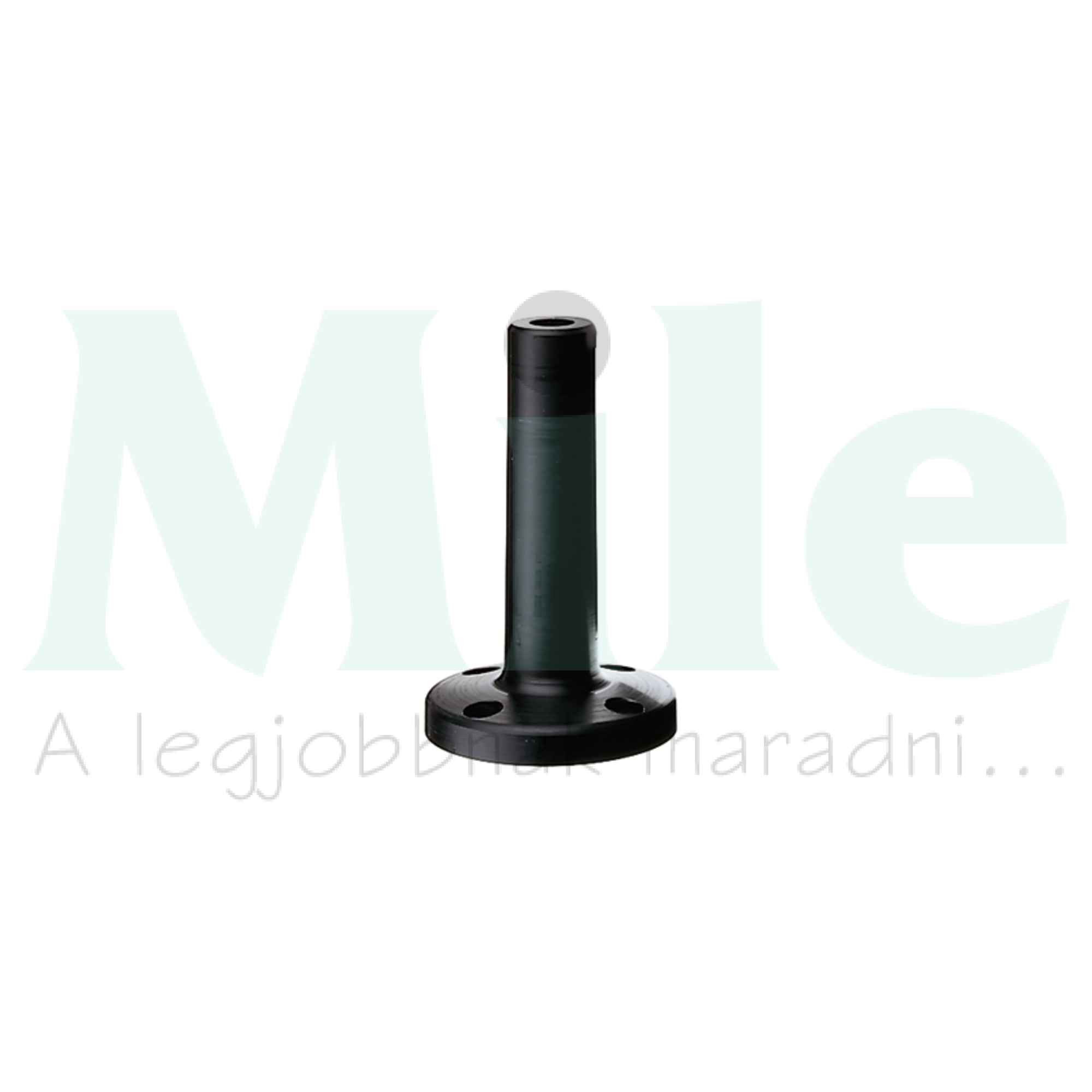 Jelzőoszlop csőtengely rögzítőtalppal 100mm-csőhossz WERMA