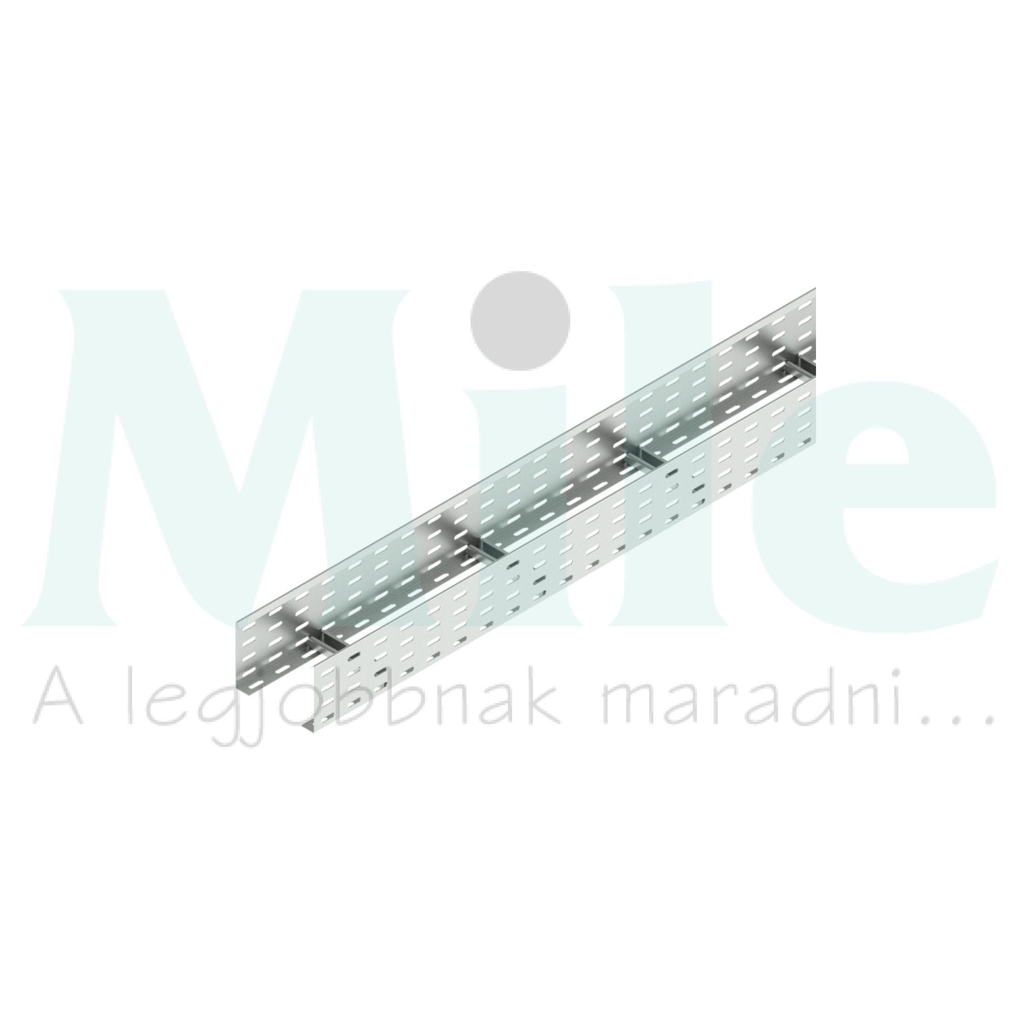 Kábellétra 110mm x 150mm x 3000mm x szalaghorganyzott acél KL KOPOS