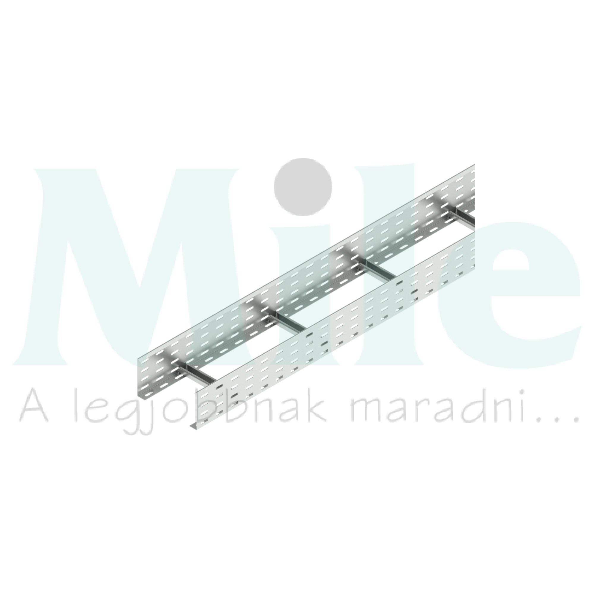 Kábellétra 110mm x 200mm x 3000mm x merítetten horganyzott acél KL KOPOS