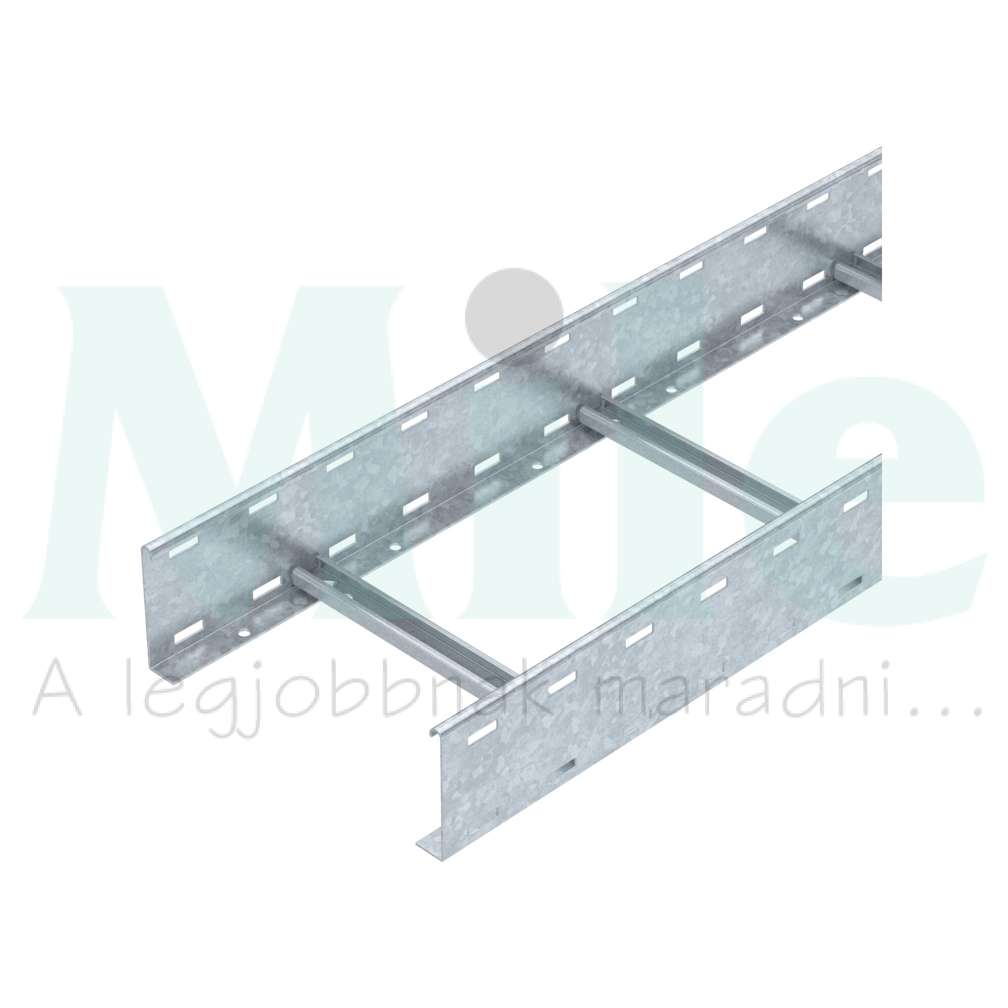 Kábellétra 110mm x 300mm x 3000mm x tűzihorganyzott acél SLCS 1130 3 FT OBO-BETTERMANN