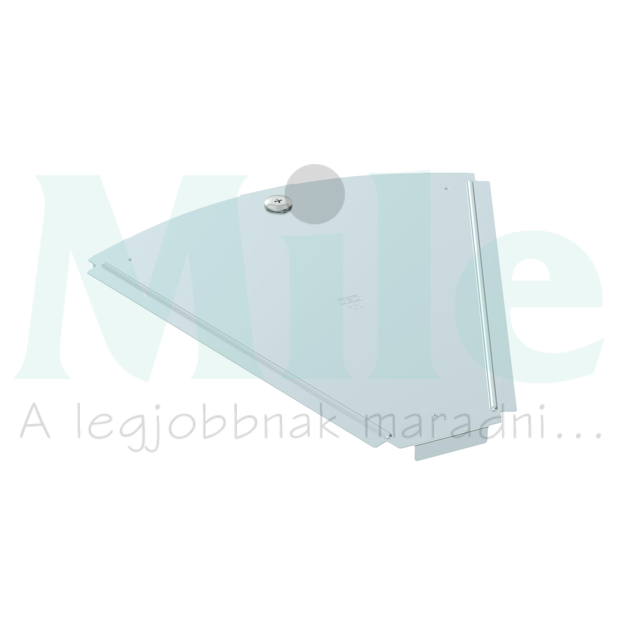 Kábellétra irányváltó idom fedél vízszintes 45° szalaghorganyzott ZnAl acél 300mm x 325mm RBD 45 300 DD OBO-BETTERMANN