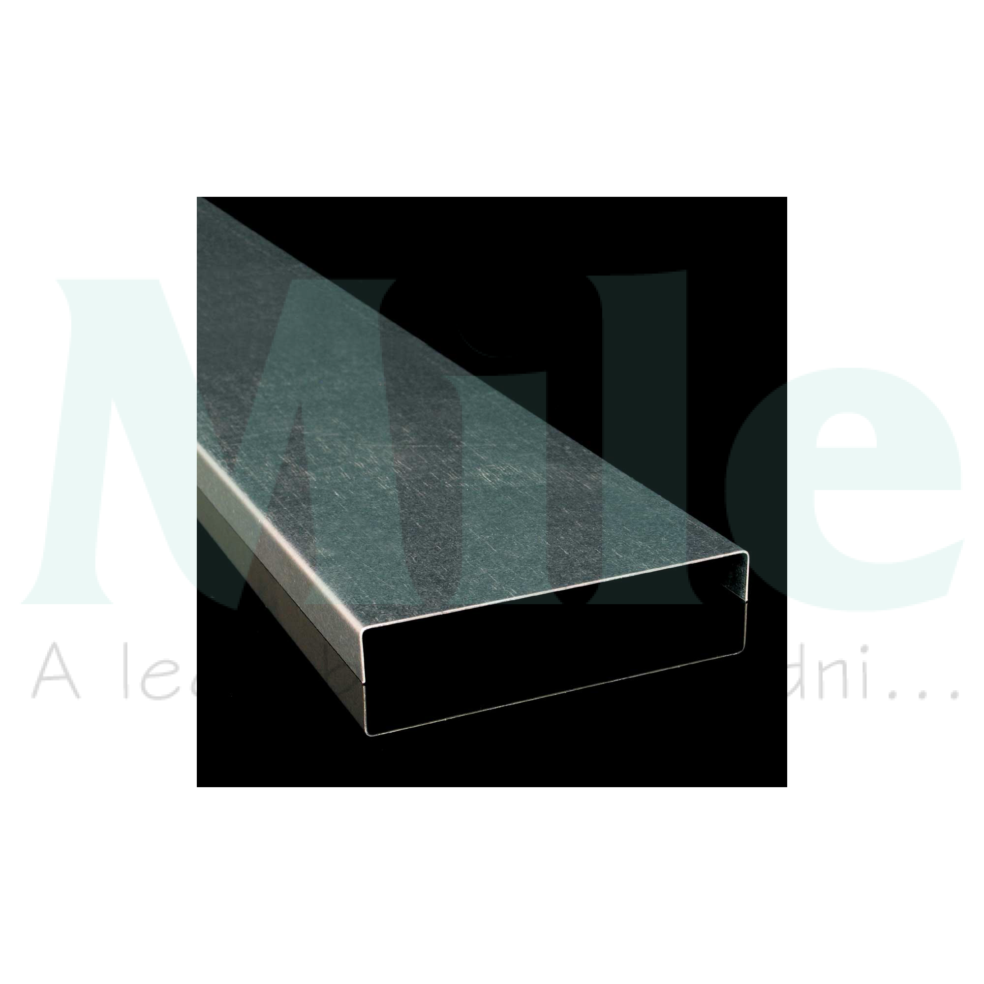 Kábeltálca fedél E90-tűzálló 125mm-sz 2000mm merítetten horganyzott fedélkapocsos V KOPOS