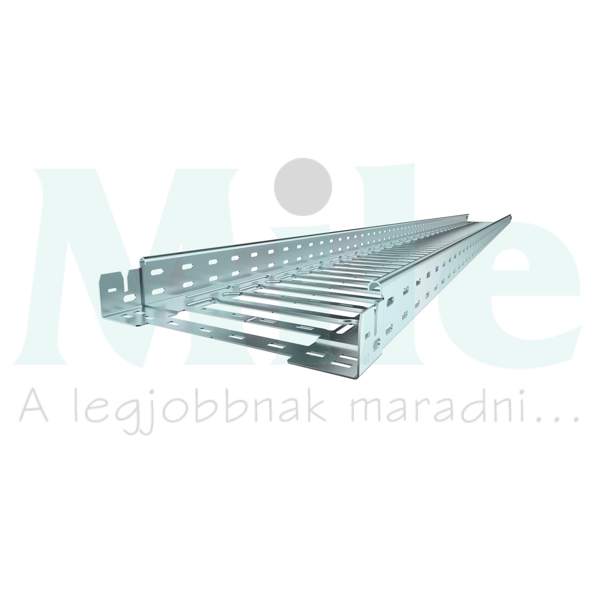 Kábeltálca gyorsösszekötős 3m acél szalaghorganyzott 60mm x 150mm x 3050mm SKSM 615 FS OBO-BETTERMANN