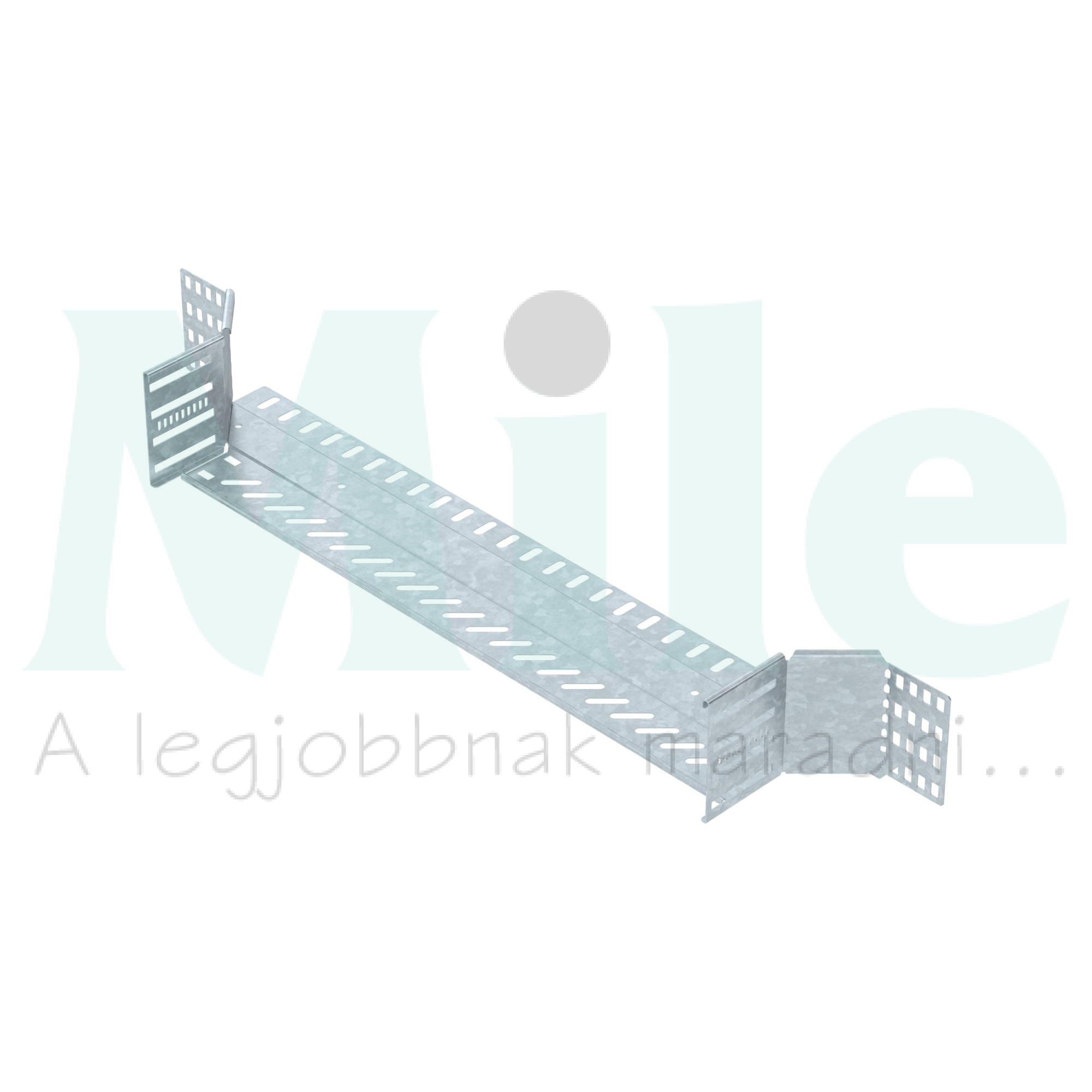 Kábeltálca T-elágazóidom 110mm-mag. 600mm-sz/leág tűzihorganyzott acél RAA 160 FT OBO-BETTERMANN