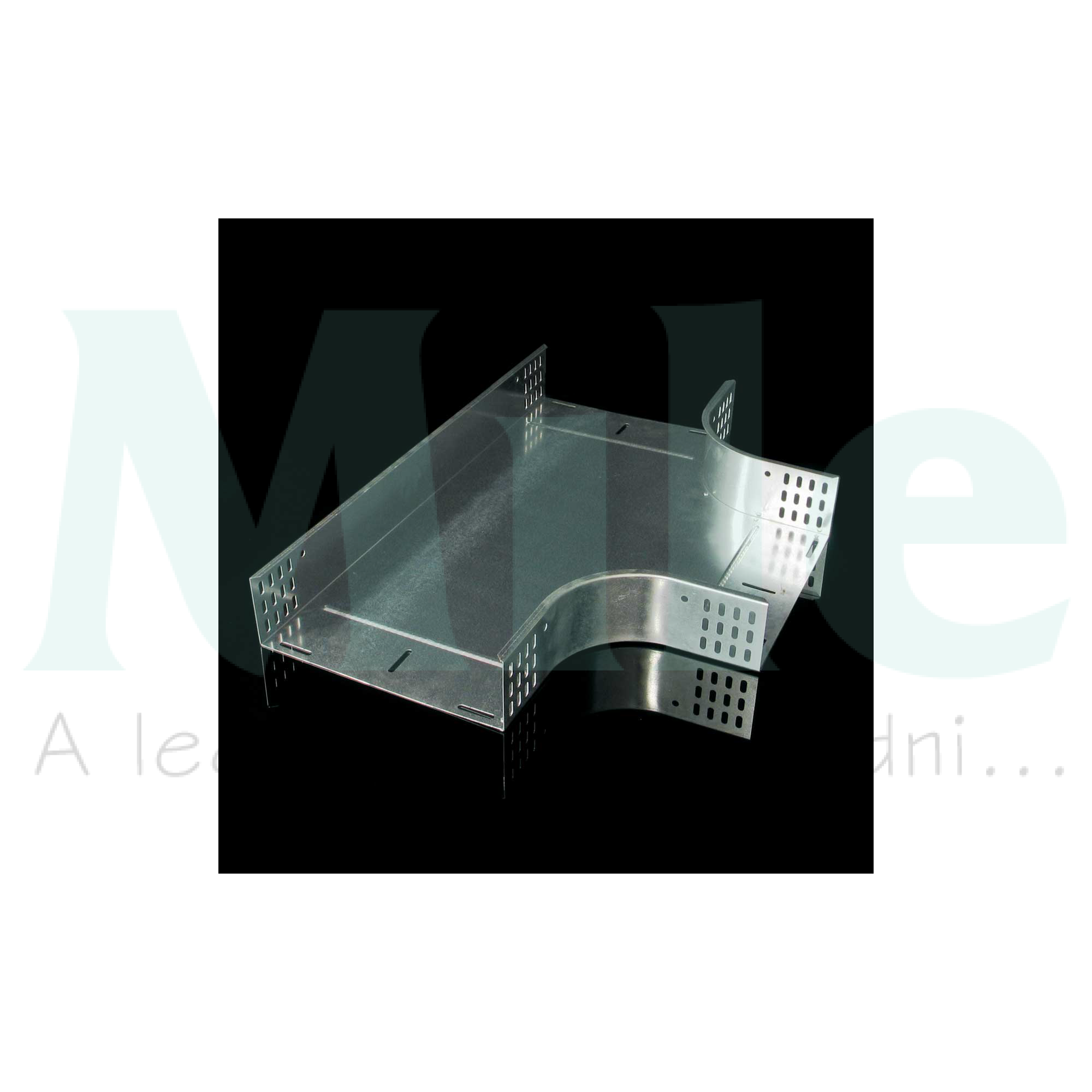 Kábeltálca T-idom vízszintes 110mm-mag. 500mm x merítetten horganyzott acél T KOPOS