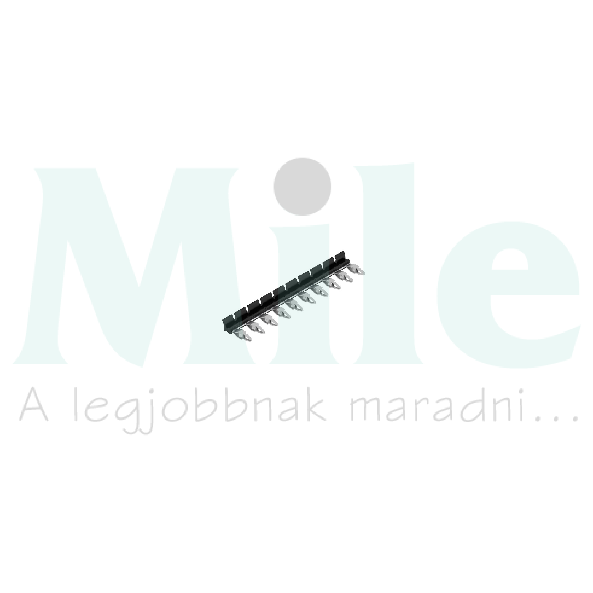 Keresztösszekötő TERMSERIES szilárdtest reléhez fekete TCC 6.4/10 BK Weidmüller