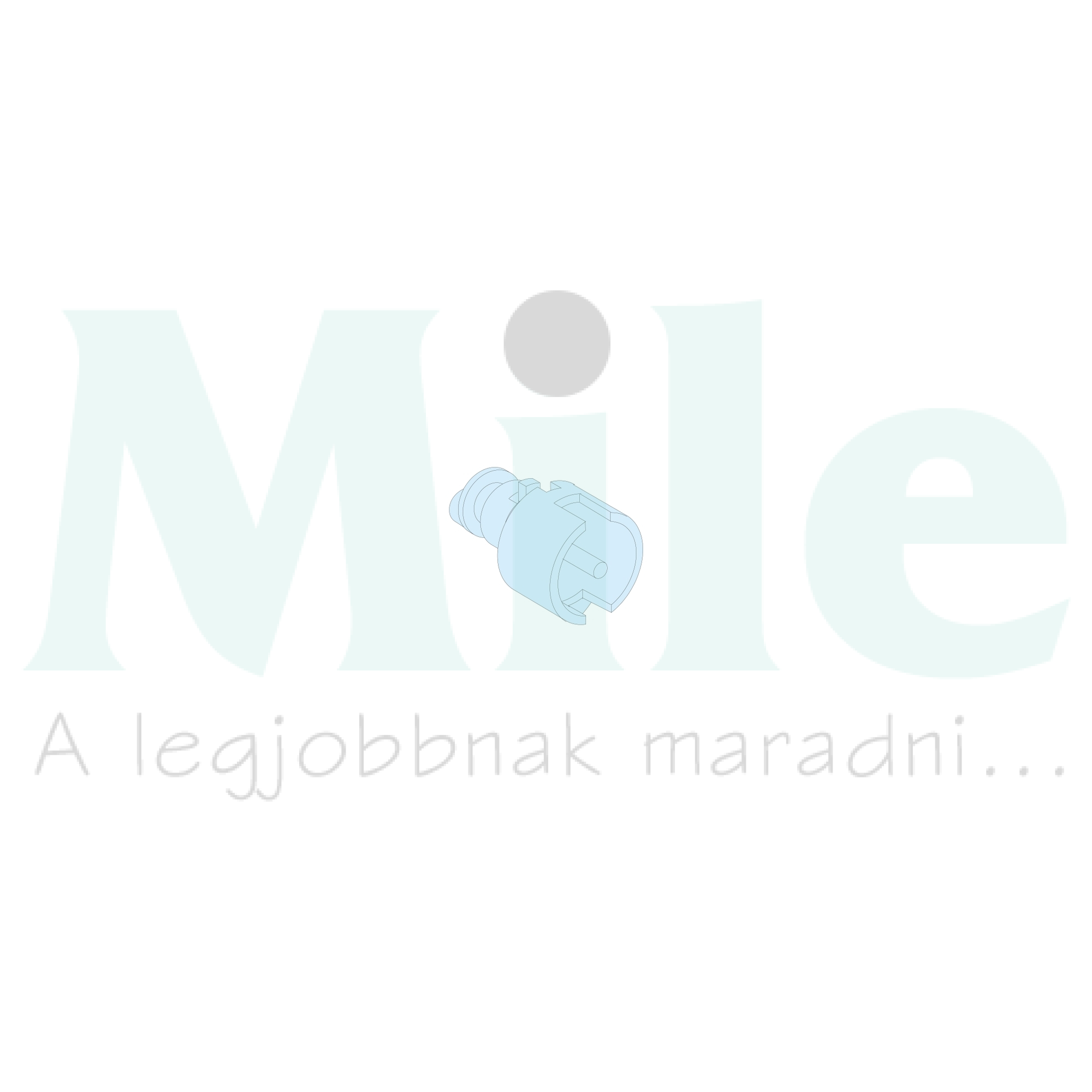 Zárbetét 3mm IP55 kéttollú Prisma G/P Schneider