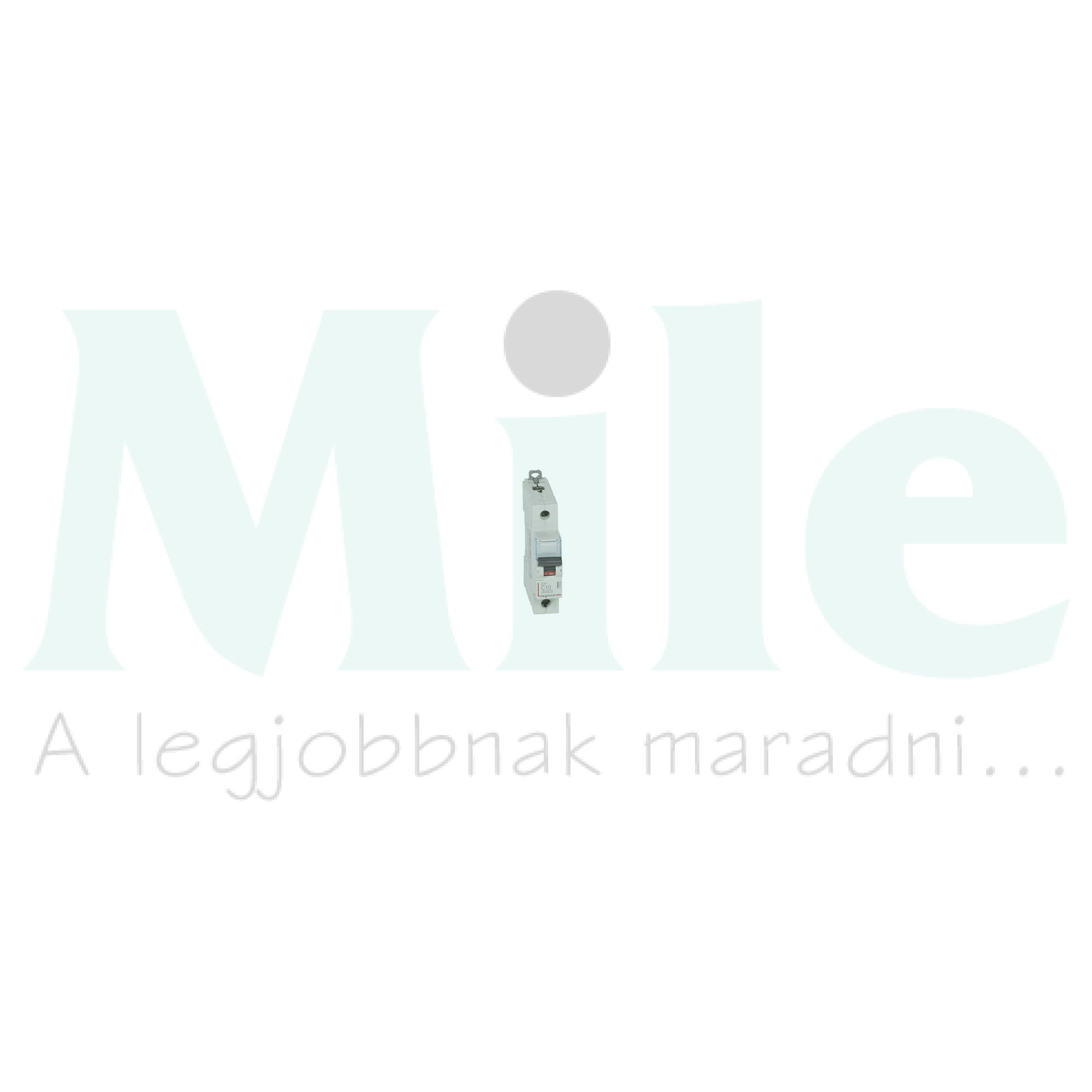 Kismegszakító 1P 10A C-jelleg 230V AC 6kA/60898 10kA/60947 DX3 LEGRAND