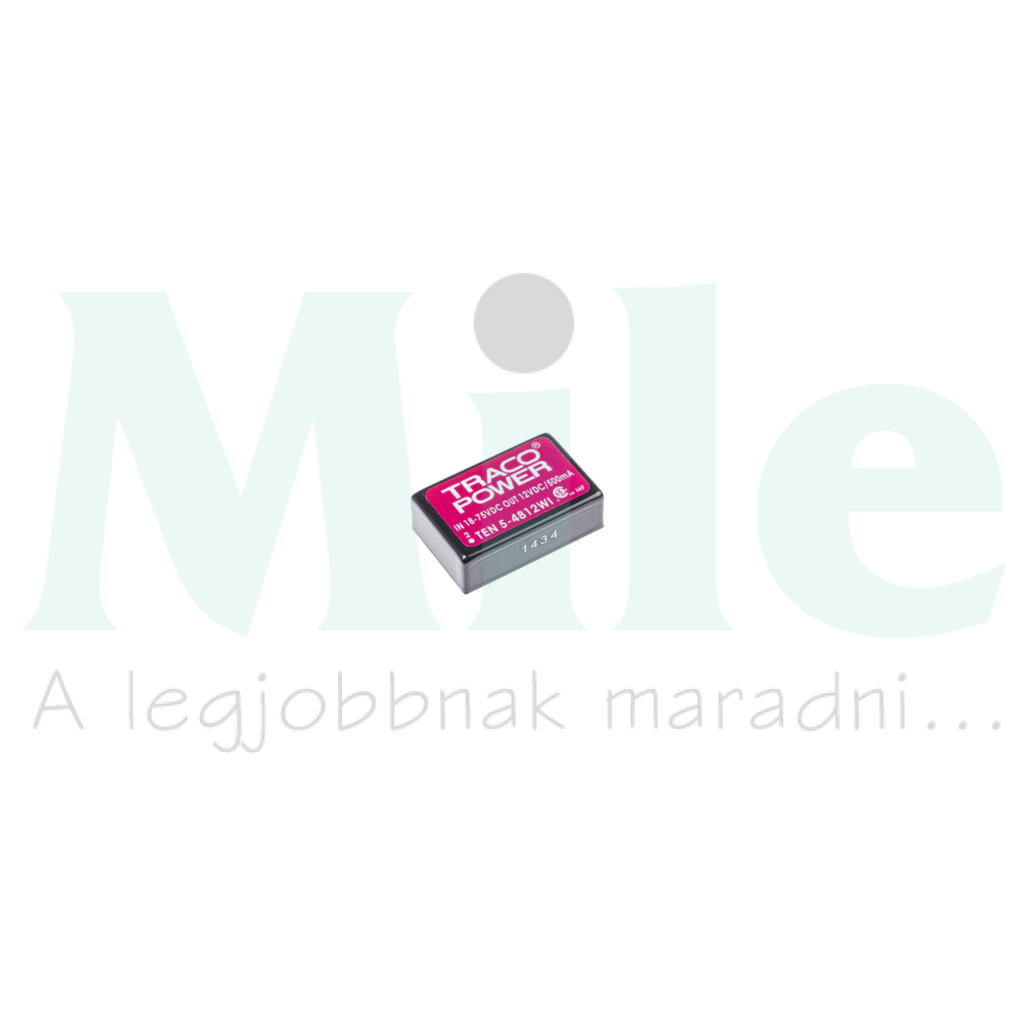 Konverter 48VDC/12VDC 500mA Traco Electronic