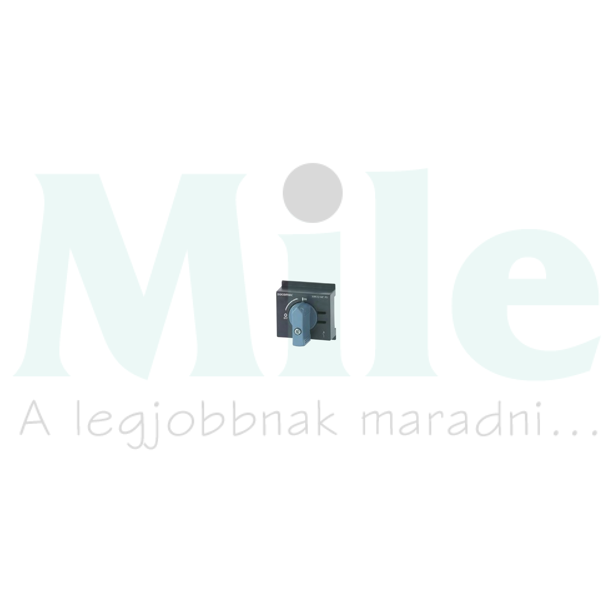 Közvetlen forgató hajtás MC PV-hez fekete Sirco SOCOMEC