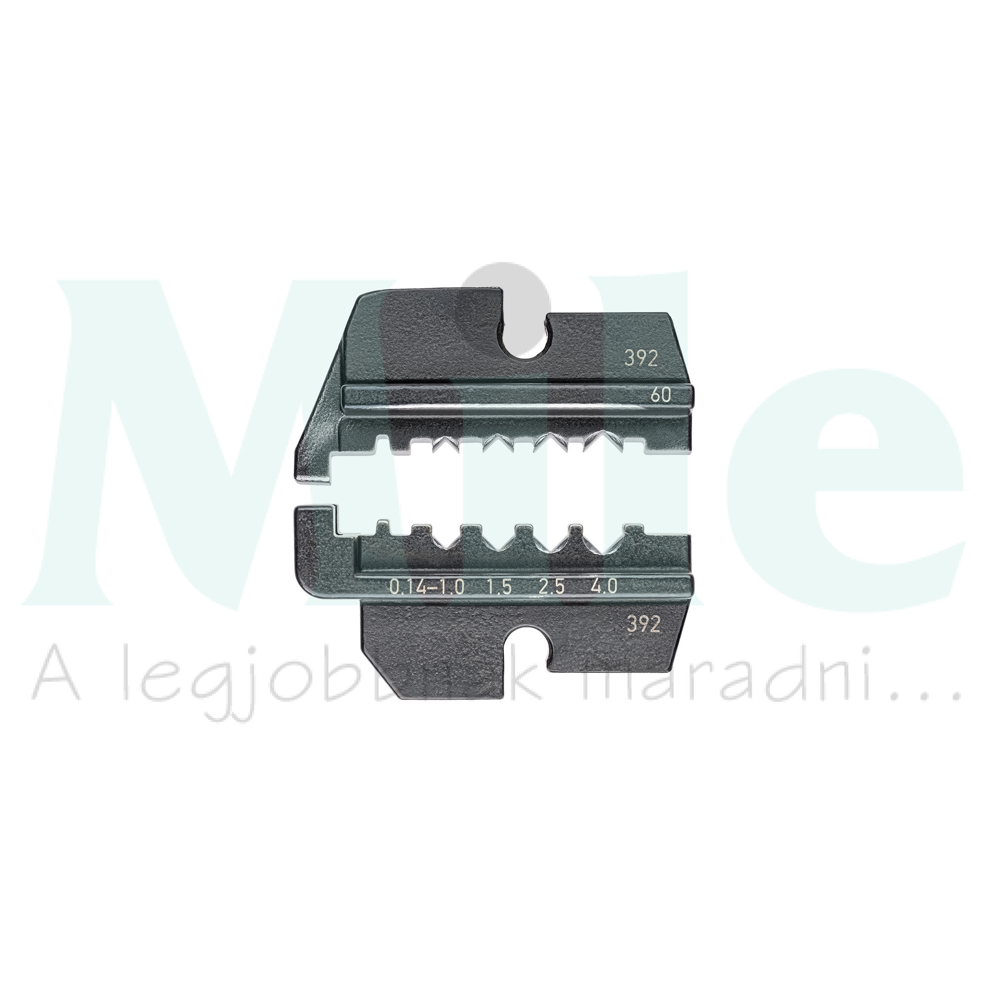 Présbetét csavart érintkezőkhöz (HTS+Harting) 0.14-4mm2 négyszögletes préselés-présforma KNIPEX