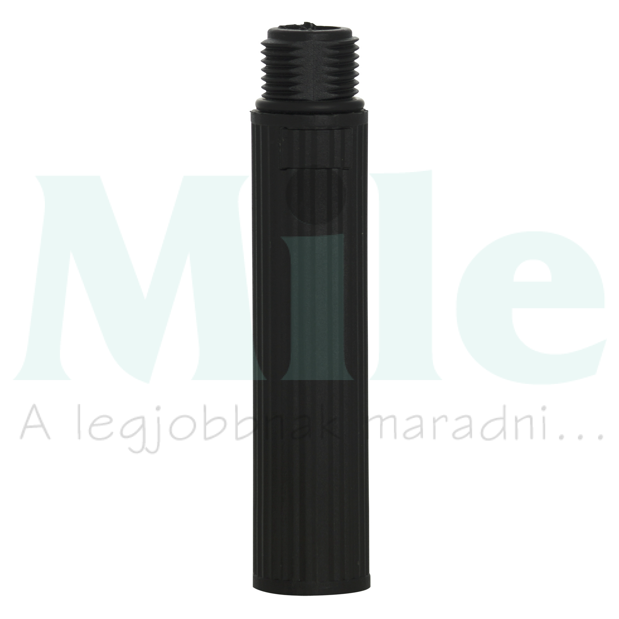 Jelzőoszlop csőtengely d25mm fekete műanyag IP65 100mm-csőhossz KSZ 8603 GROTHE