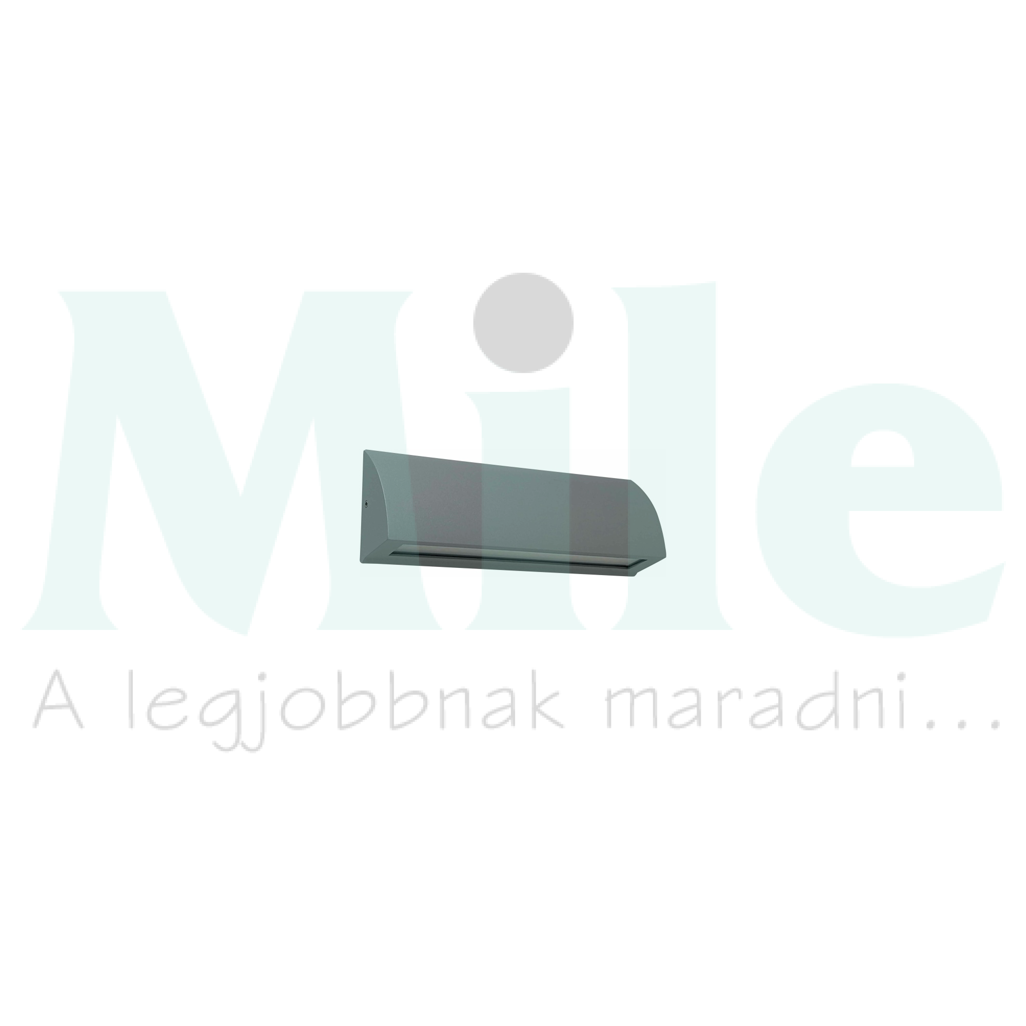 Kültéri oldalfali lámpa STEP 10W GRAY NW 850lm 4000K IP54 szürke