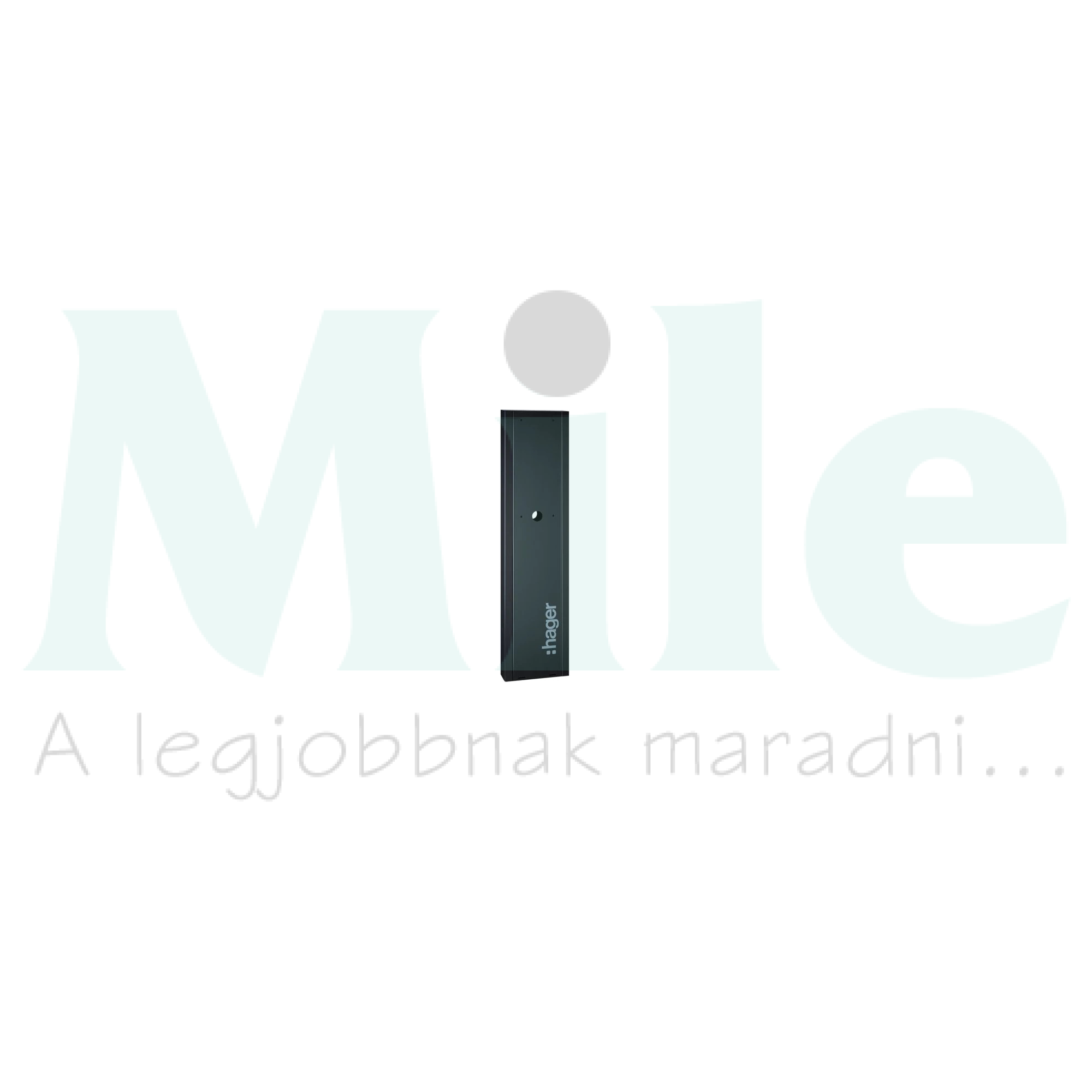 Lábazat 2db e-autó töltőhöz felirattal Witty Start Hager