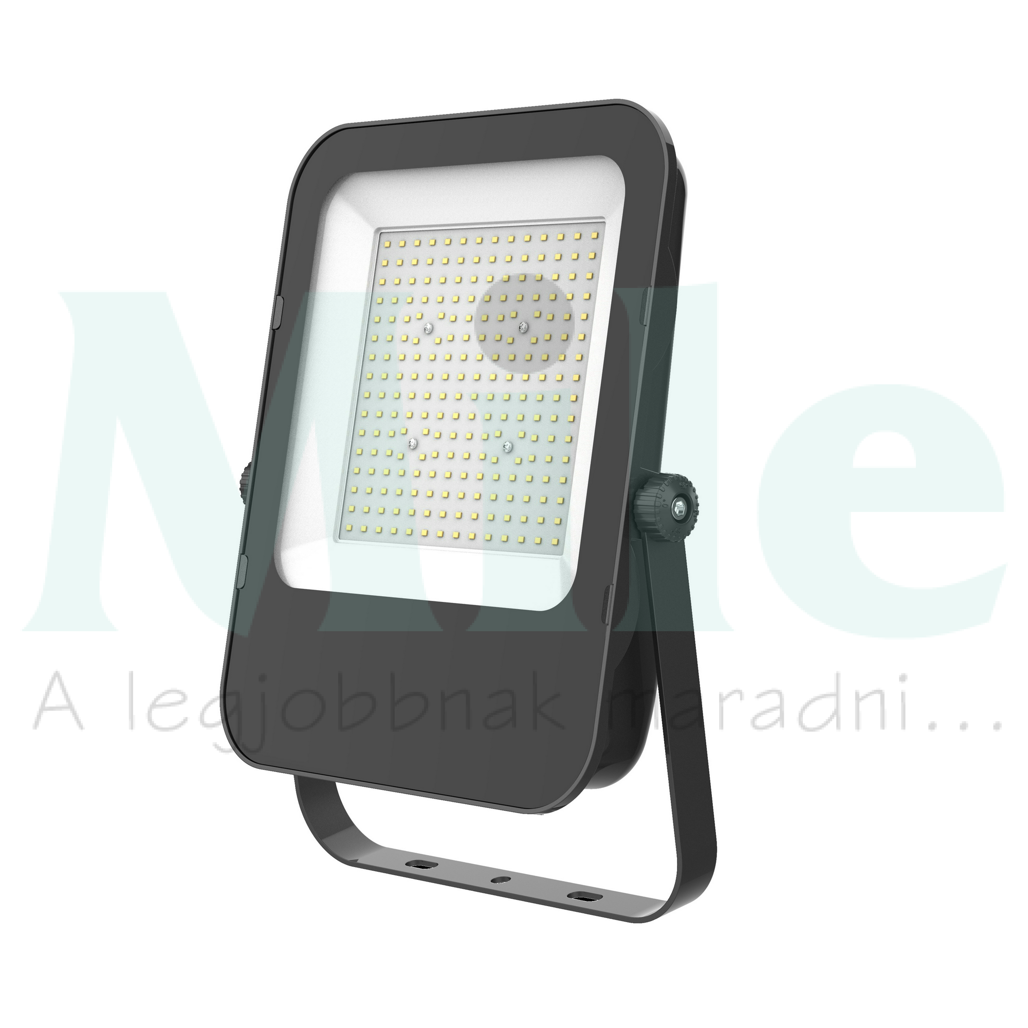 LED fényvető 20000h 1x 200W 220-240V AC 16000lm 4000K fekete-ház alumínium IP65 ROBUST ANCO