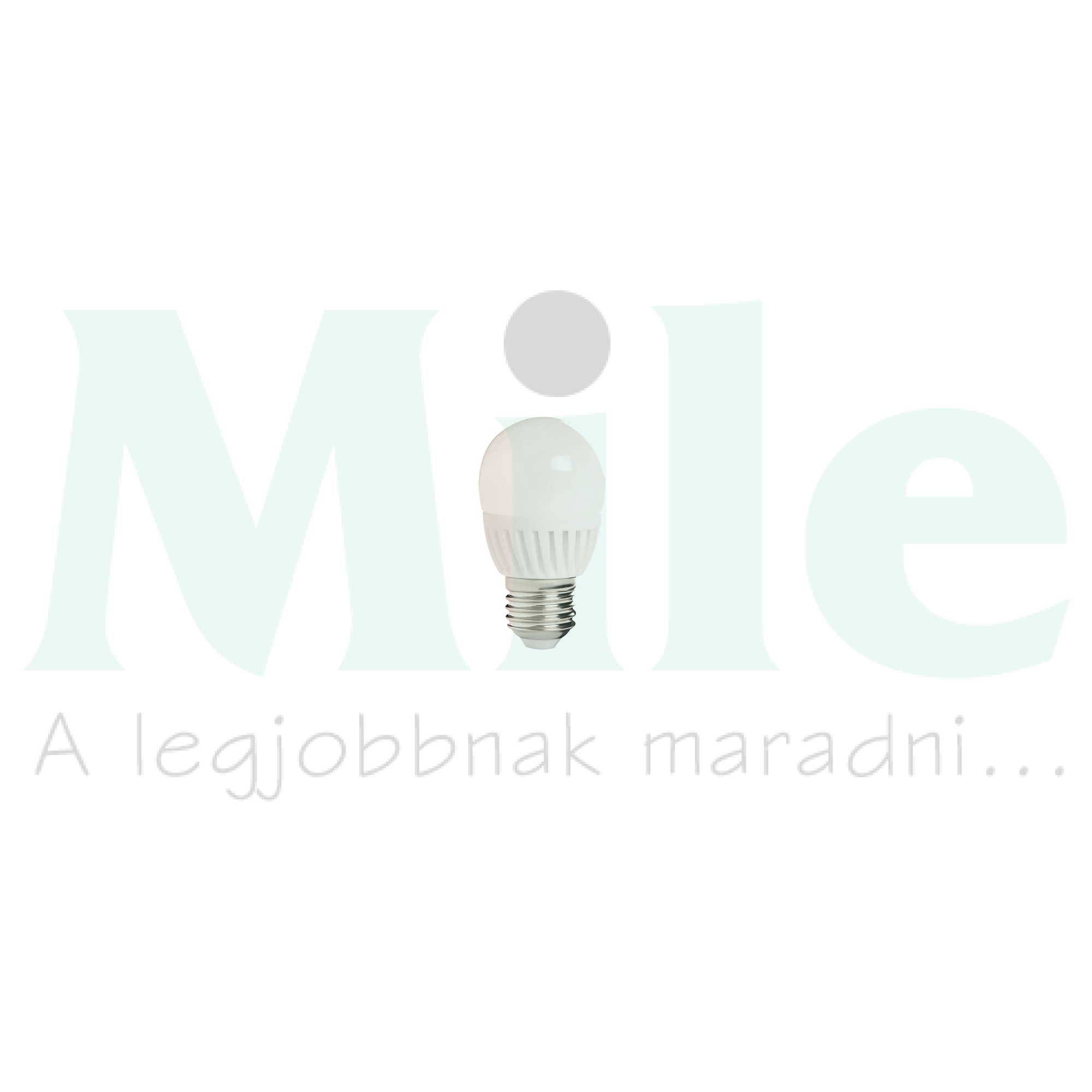 LED lámpa G45 gömb 8W- 60W E27 800lm 840 220-240V AC 17500h 210° 4000K BILO HI 8W E27-NW KANLUX
