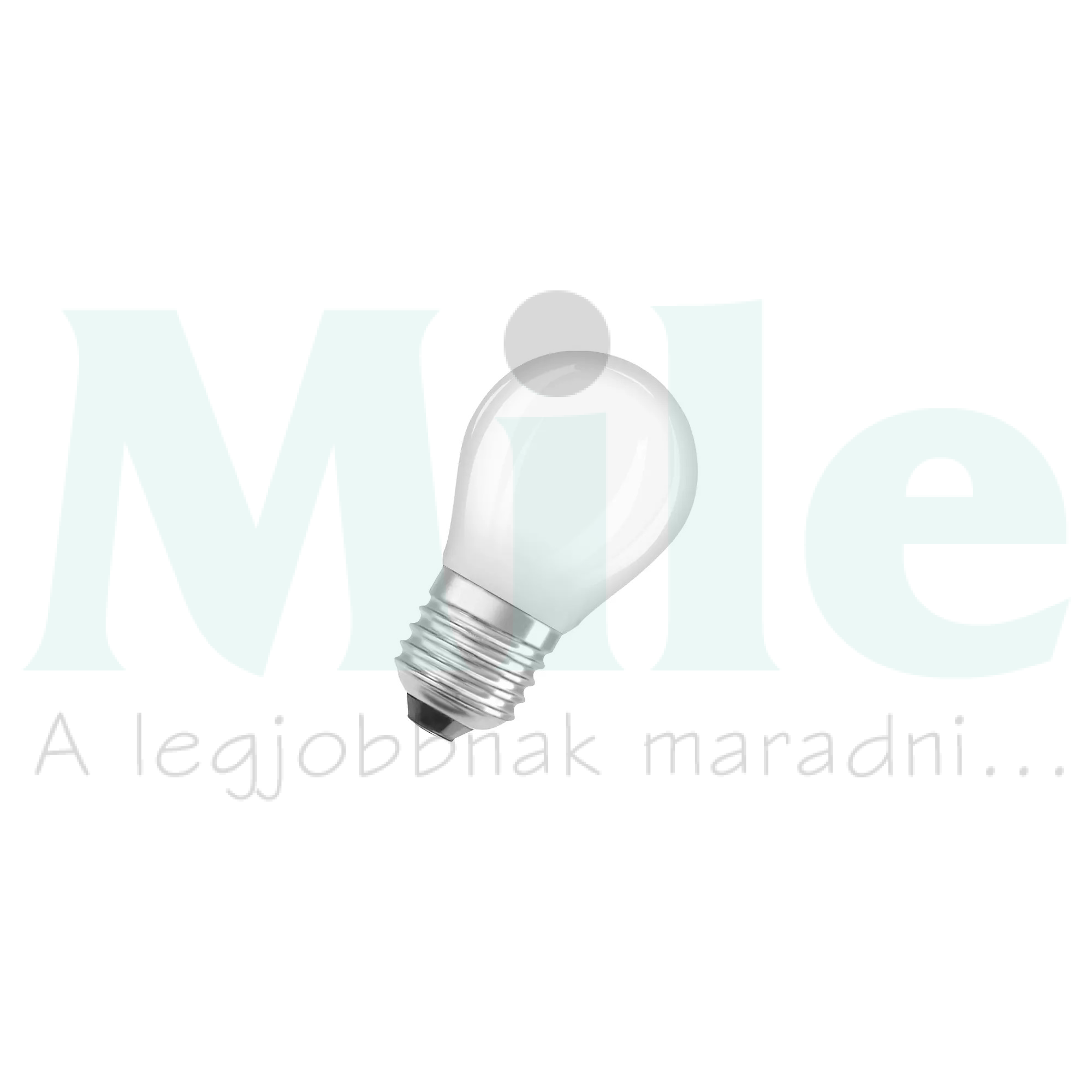LED lámpa P45 kisgömb 2,8W- 25W E27 250lm 827 220-240V AC 15000h 320° 2700K LEDPCLP25 LEDVANCE