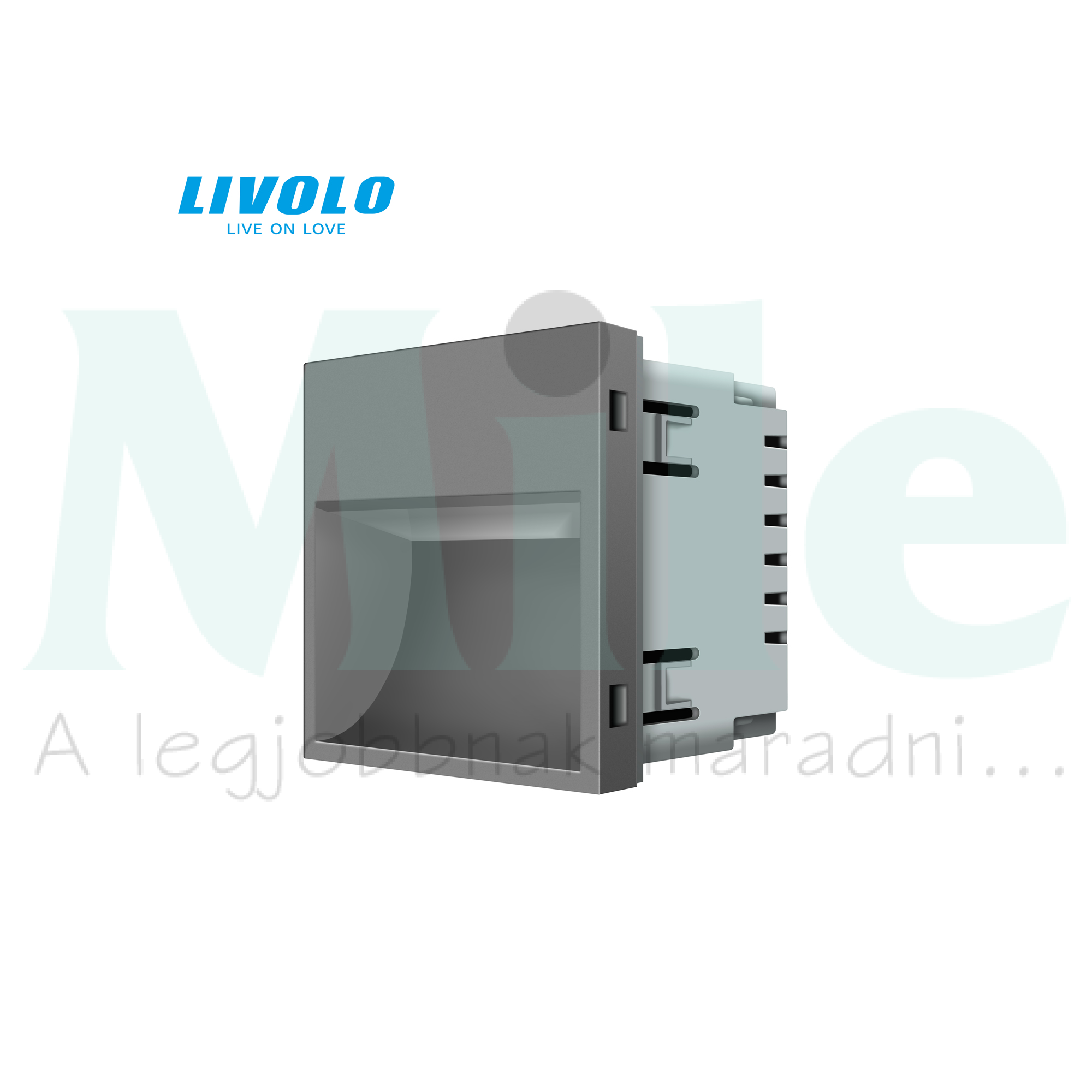 LED lépcsővilágító lámpabetét dobozba süllyesztett 1x 0.35W 230-250V IP20 C7 LIVOLO