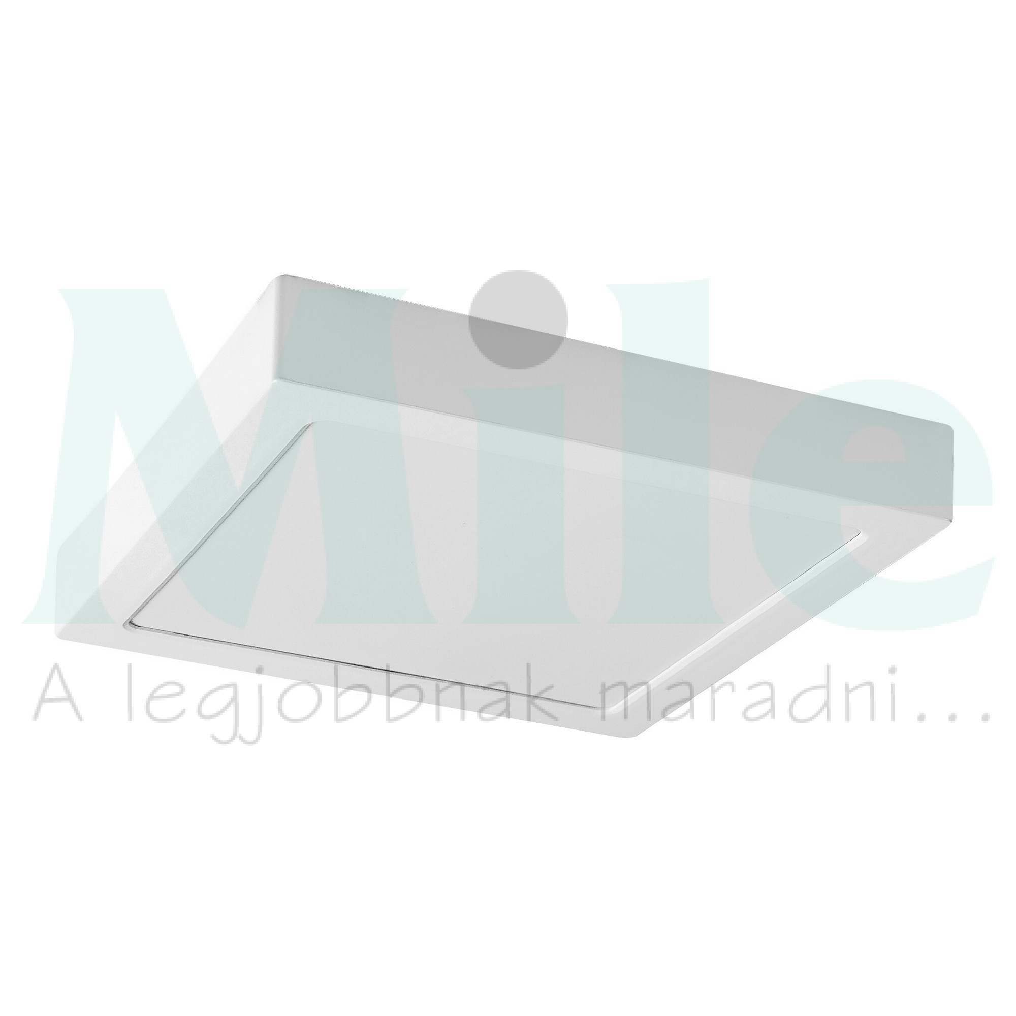 LED mennyezeti lámpatest négyzet süllyesztett falonkívüli 1x 24W 230V AC 2420lm 3000K IP20 20000h Shaun2 RÁBALUX