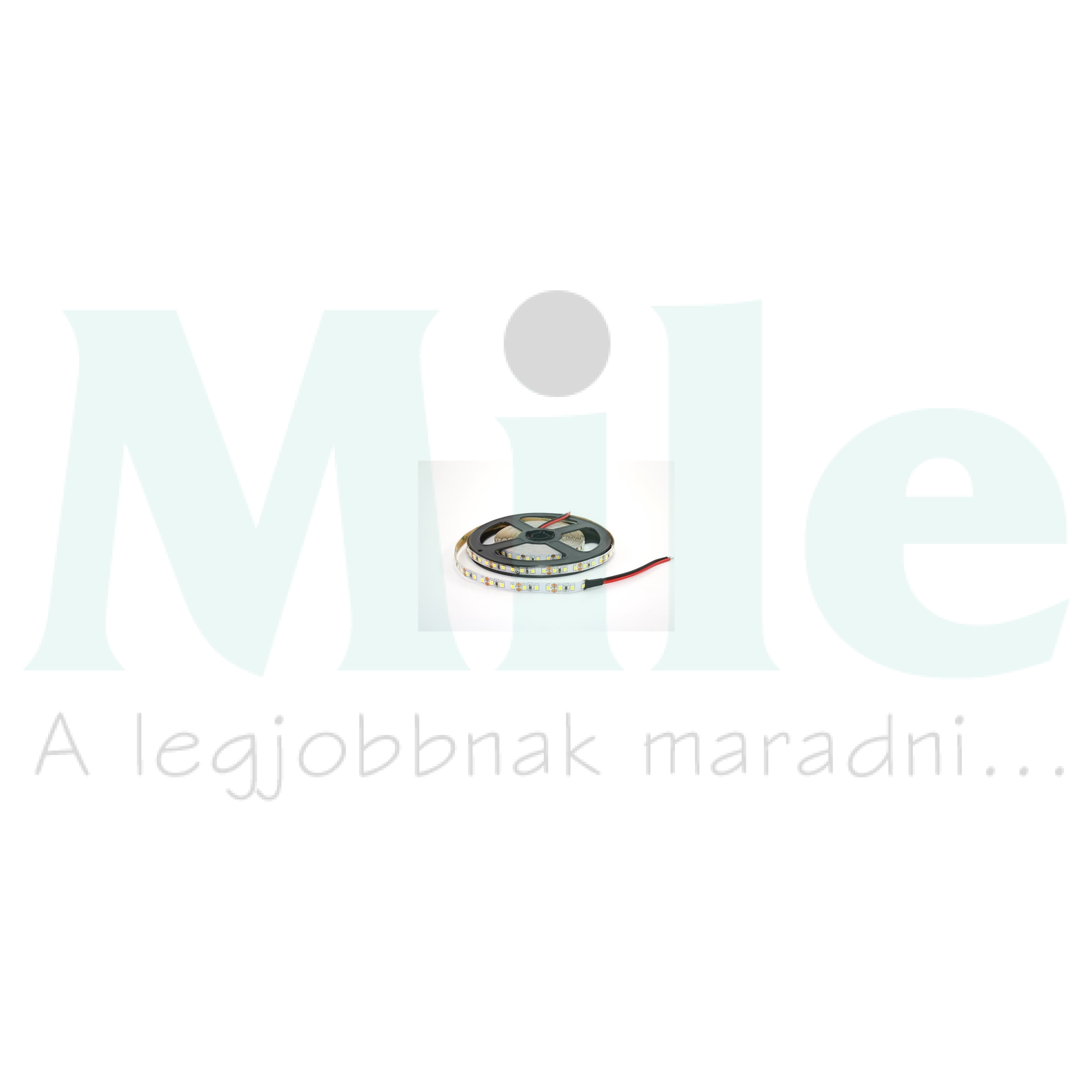 LED szalag 5m öntapadó 9.6W/m 120db/m 1200lm/m fehér-fényű 12V DC 4000K IP20 8mm